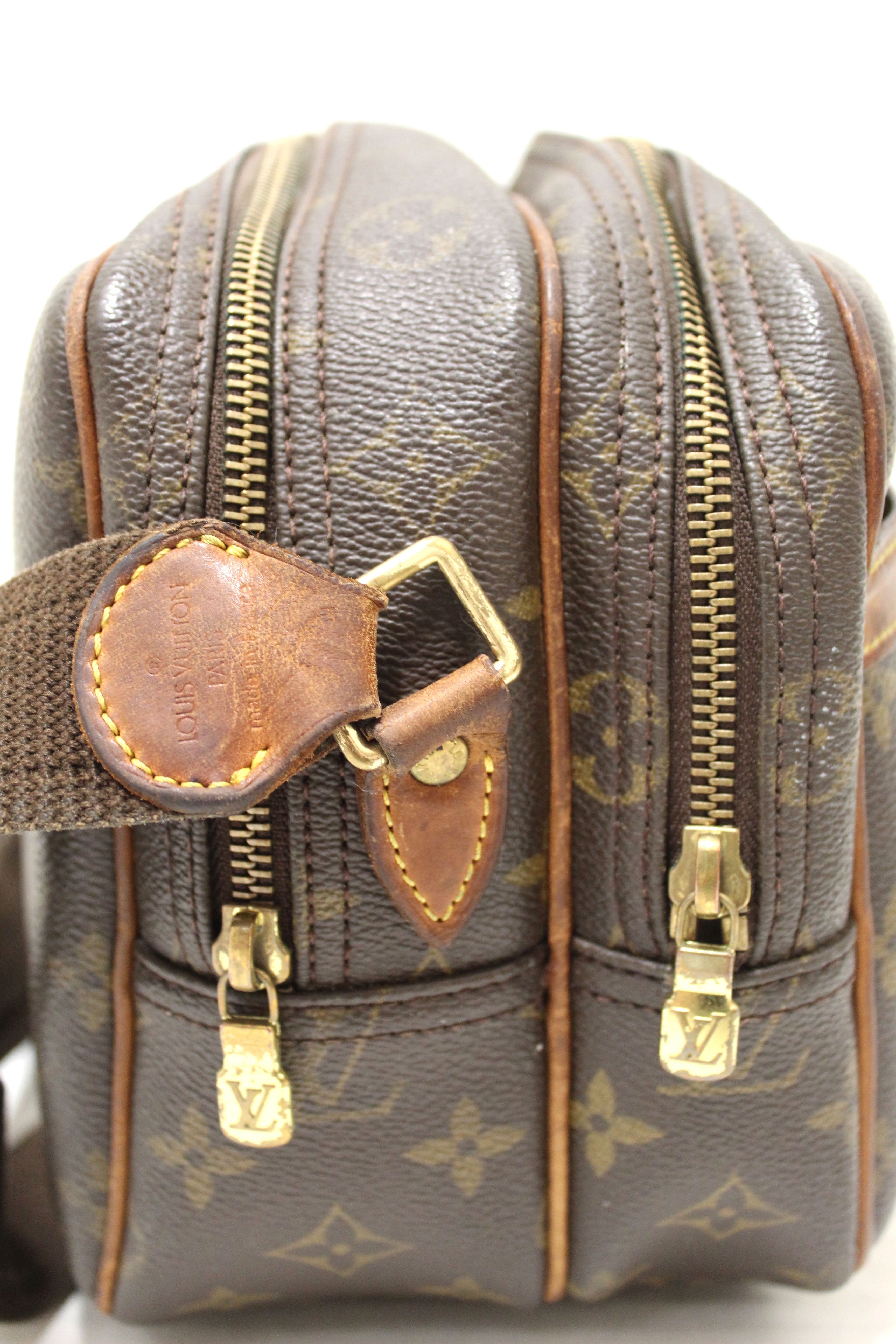 Authentic Louis Vuitton Class Monogram Reporter PM Messenger Bag