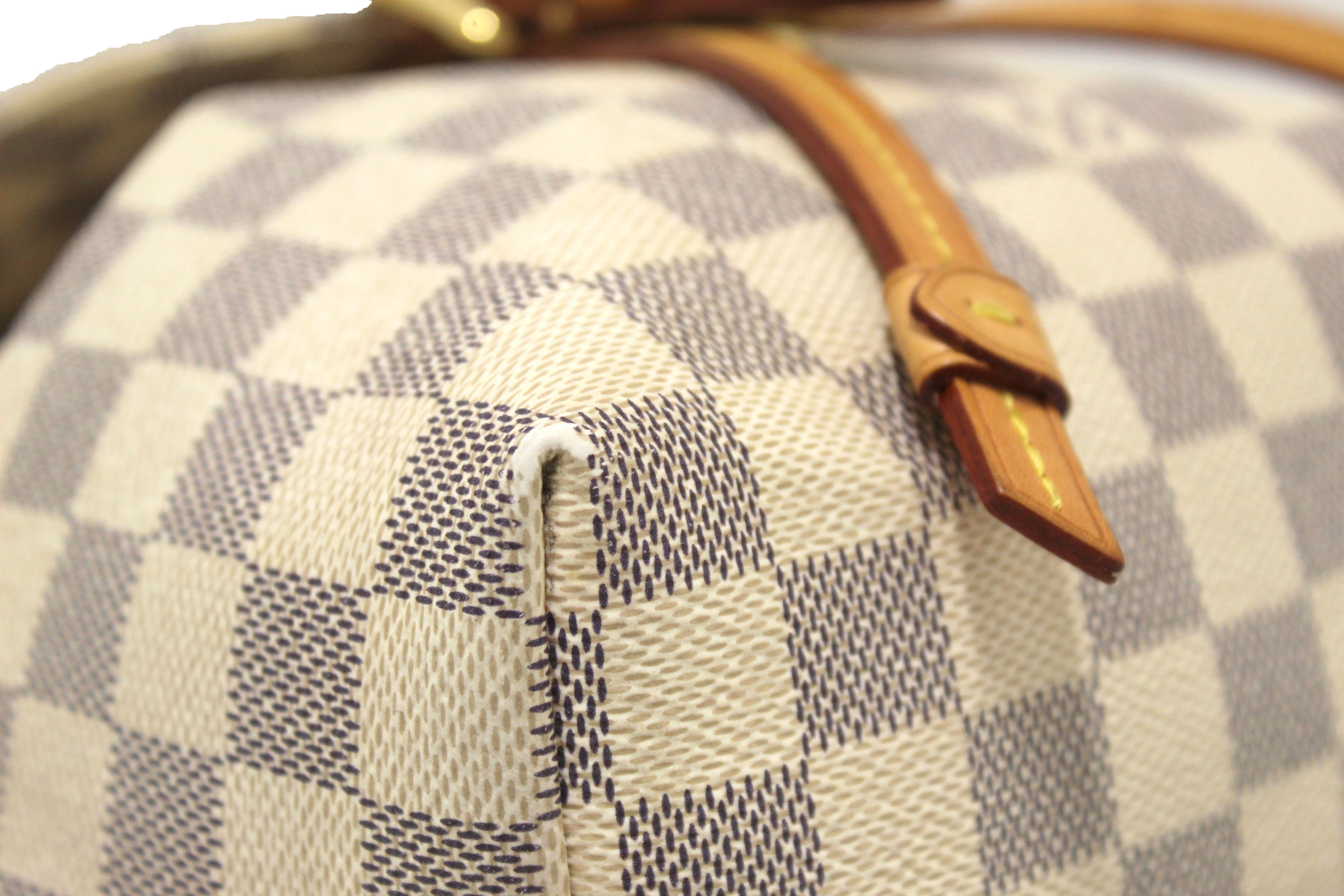 Authentic Louis Vuitton Damier Azur Canvas Sperone BB Backpack