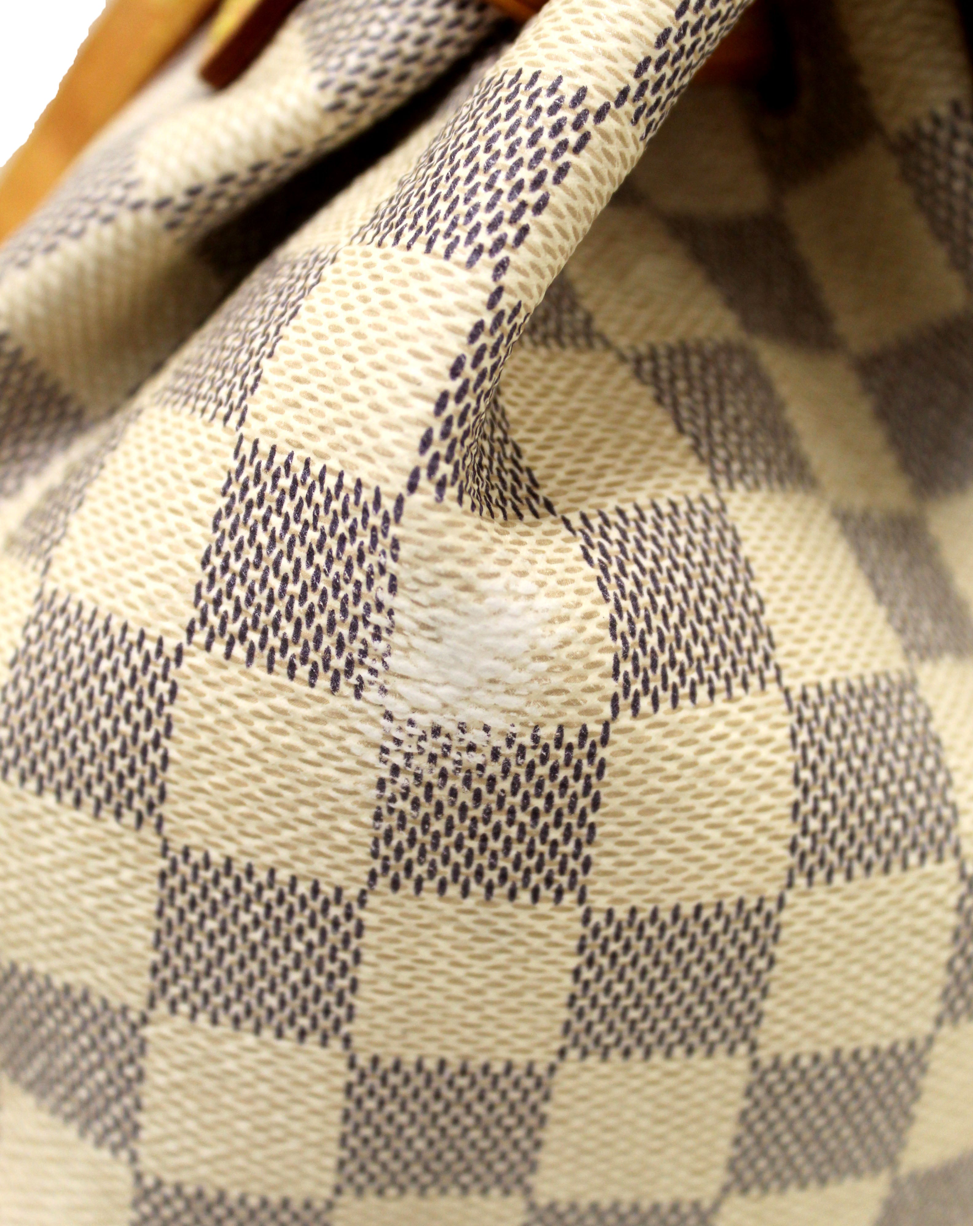 Authentic Louis Vuitton Damier Azur Canvas Sperone BB Backpack