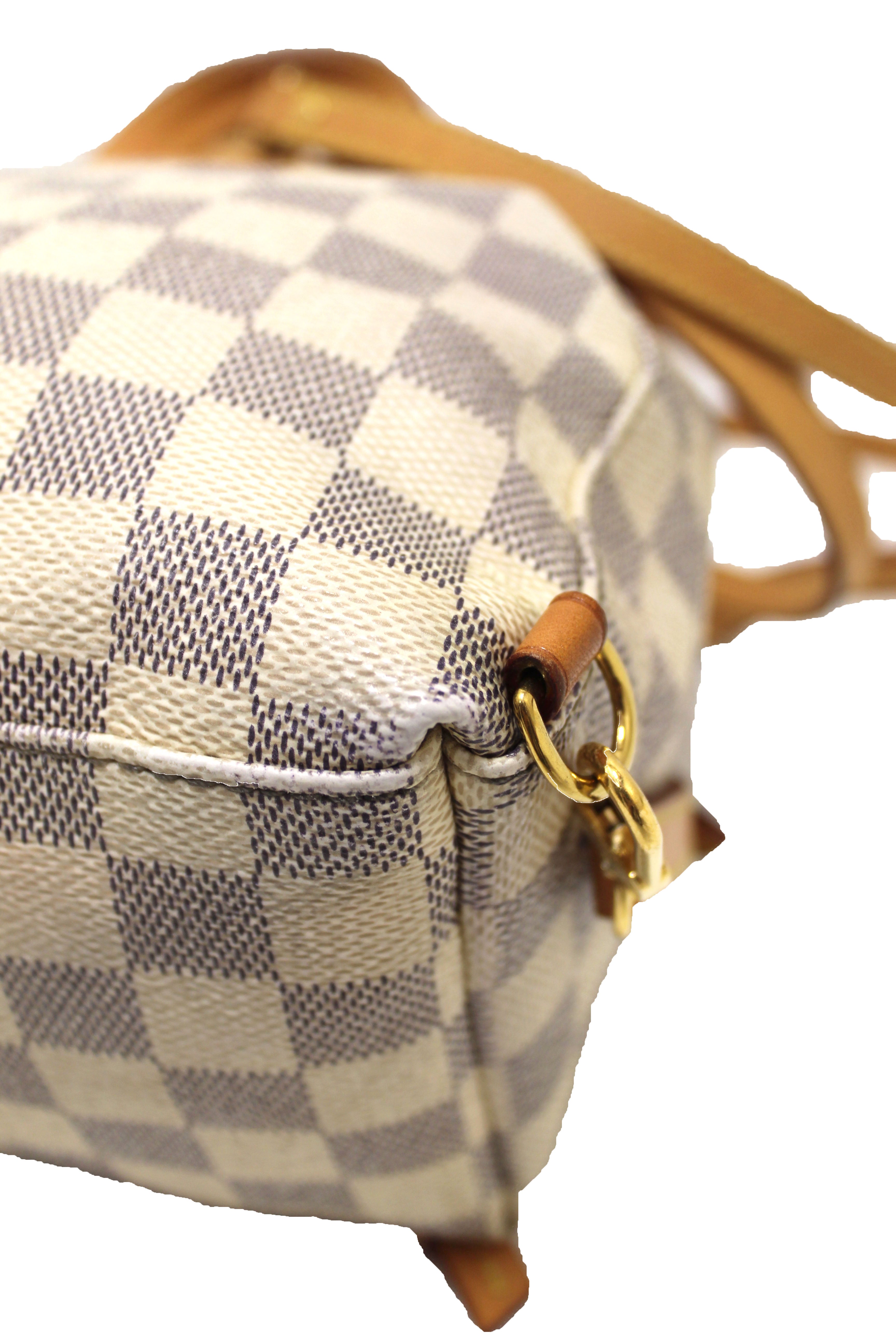 Authentic Louis Vuitton Damier Azur Canvas Sperone BB Backpack