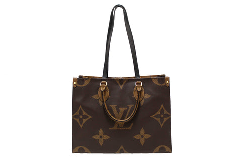 Authentic Louis Vuitton Classic Monogram OnTheGo MM Tote bag