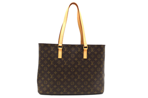 Authentic Louis Vuitton Classic Monogram Luco Tote Bag