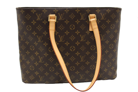 Authentic Louis Vuitton Classic Monogram Luco Tote Bag