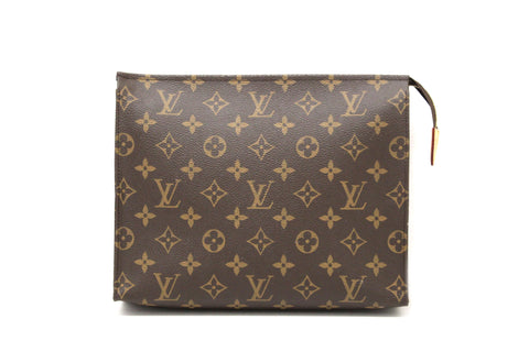Authentic Louis Vuitton Classic Monogram Toiletry Pouch 26