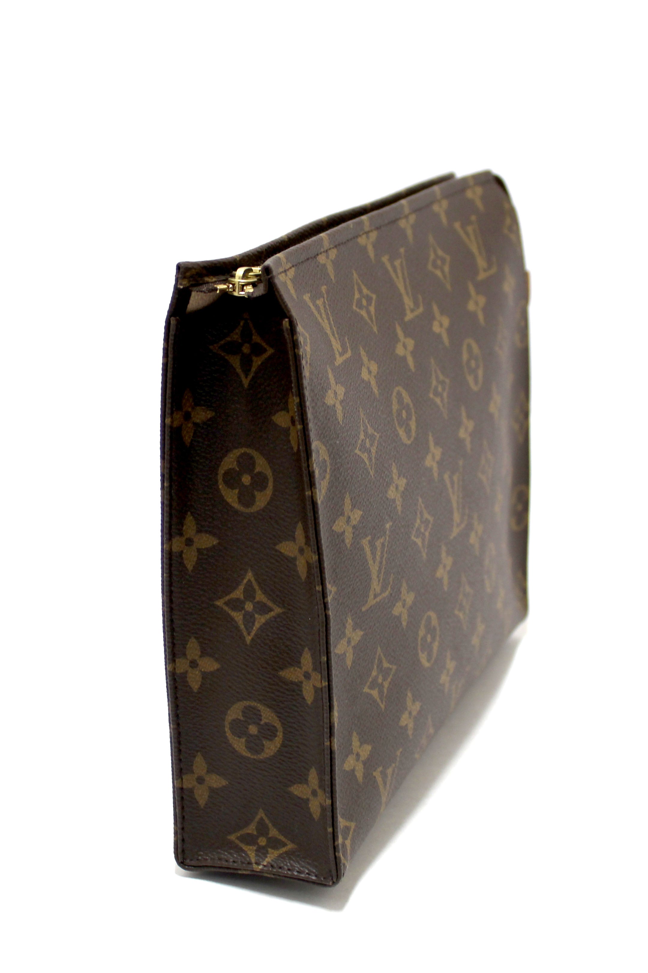 Authentic Louis Vuitton Classic Monogram Toiletry Pouch 26