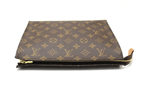 Authentic Louis Vuitton Classic Monogram Toiletry Pouch 26