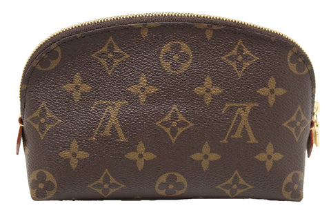 Authentic Louis Vuitton Classic Monogram Canvas Cosmetic Pouch