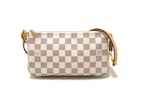 Authentic NEW Louis Vuitton Damier Azur Pochette Accessories