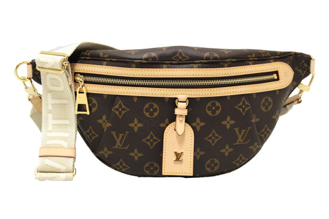 NEW Authentic Louis Vuitton Classic Monogram Canvas High Rise Bumbag