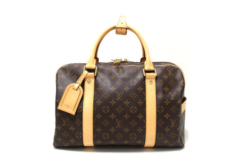 Authentic Louis Vuitton Monogram Canvas Carryall Duffle Travel Bag