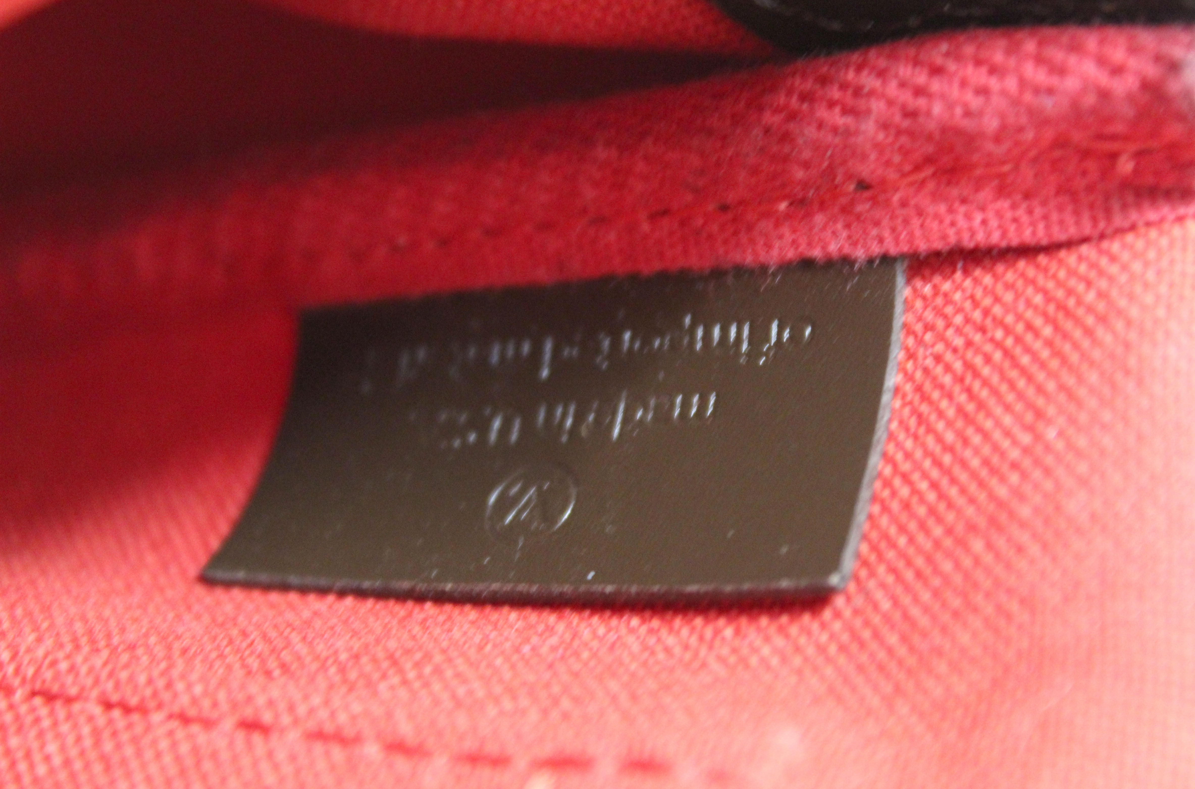 Authentic Louis Vuitton Damier Ebene Favorite PM Messenger Bag