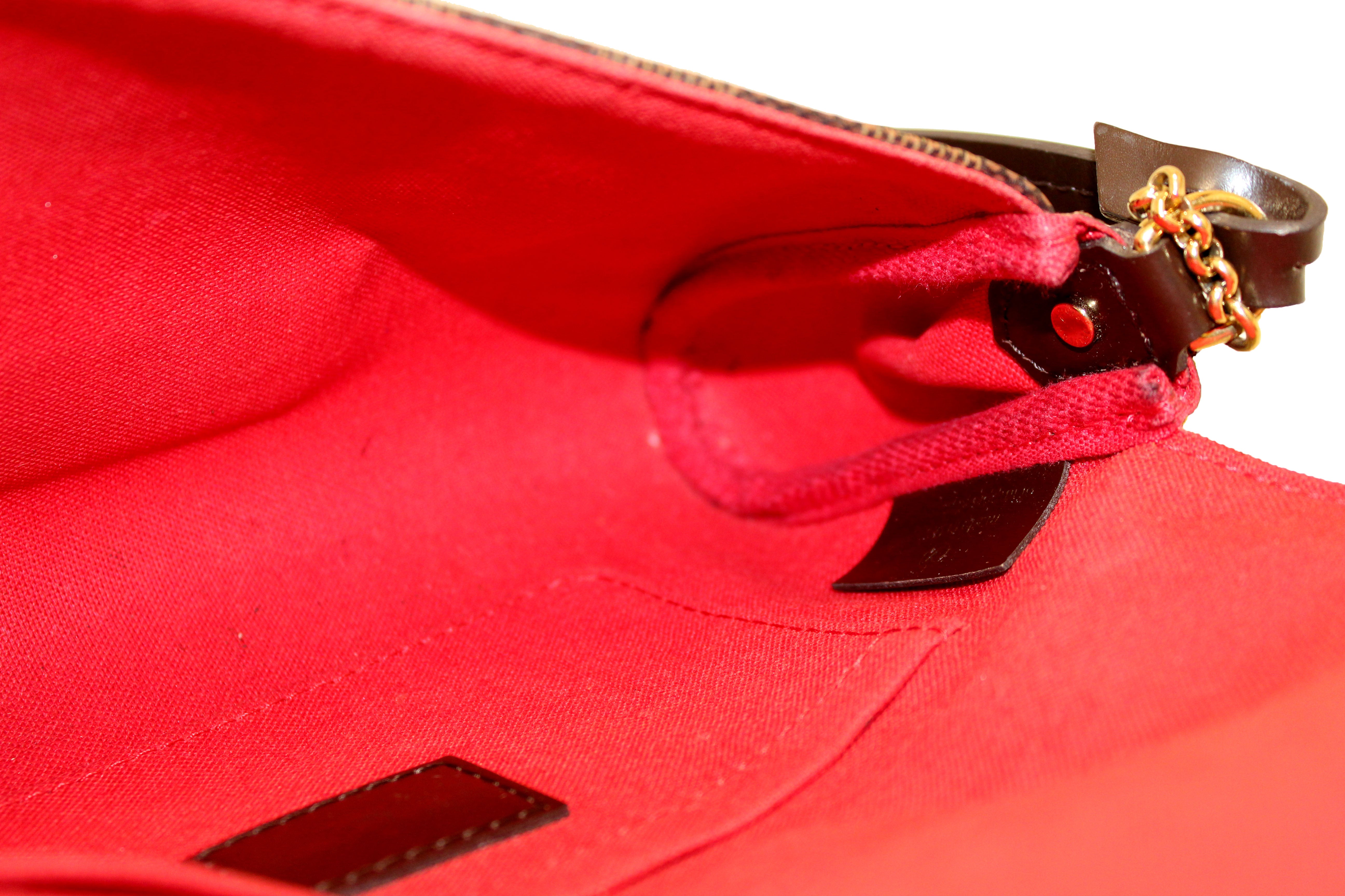 Authentic Louis Vuitton Damier Ebene Favorite PM Messenger Bag