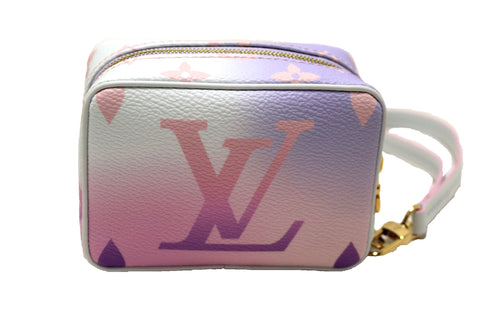 Authentic NEW Louis Vuitton Pastel Escale Giant Monogram Wapity Case