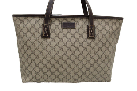 Authentic Gucci Brown GG Shoulder Tote