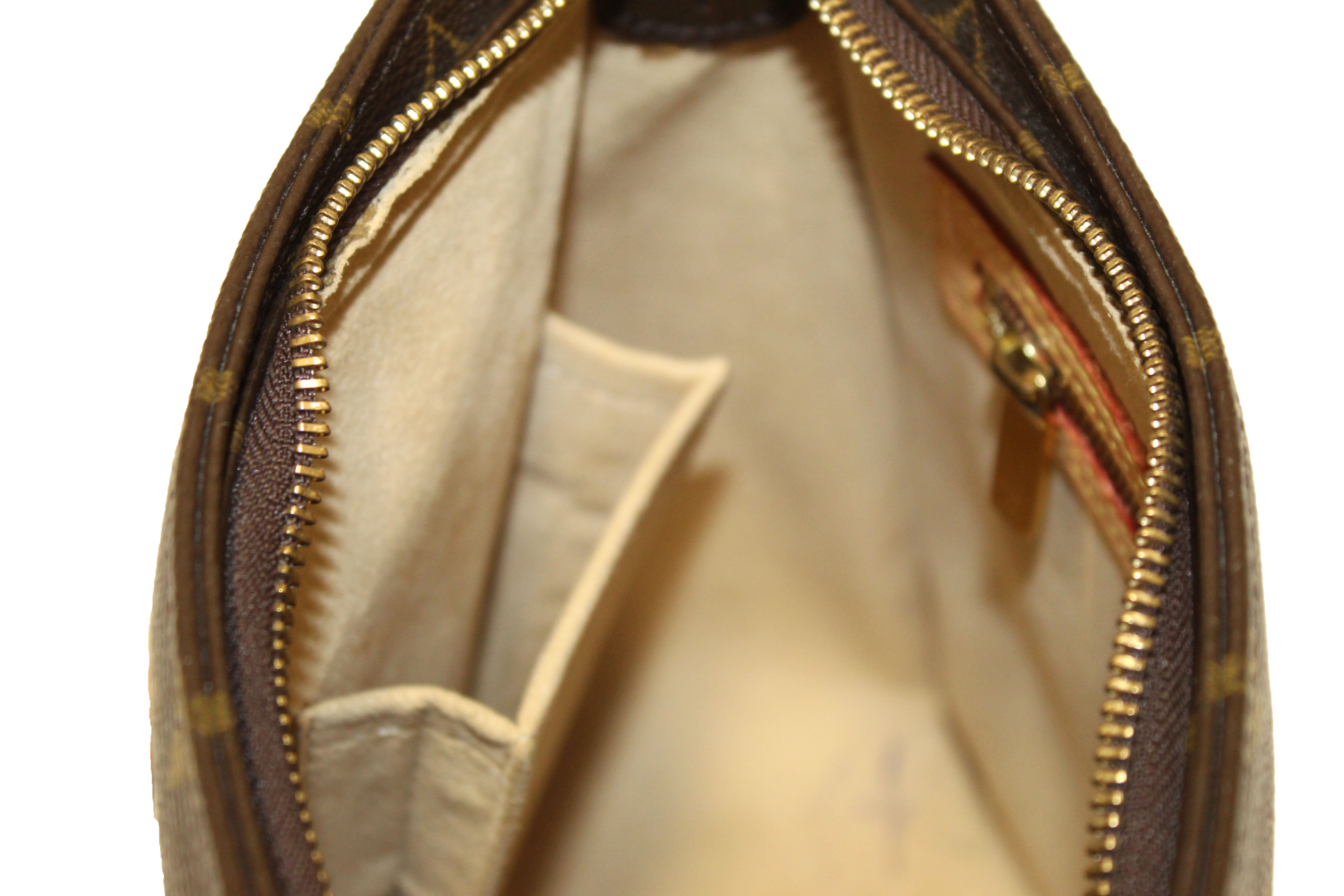 Authentic Louis Vuitton Classic Monogram Canvas Looping MM Shoulder Bag