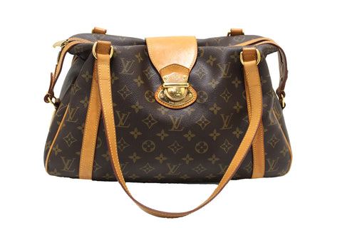 Authentic Louis Vuitton Classic Monogram Stresa PM Shoulder Bag