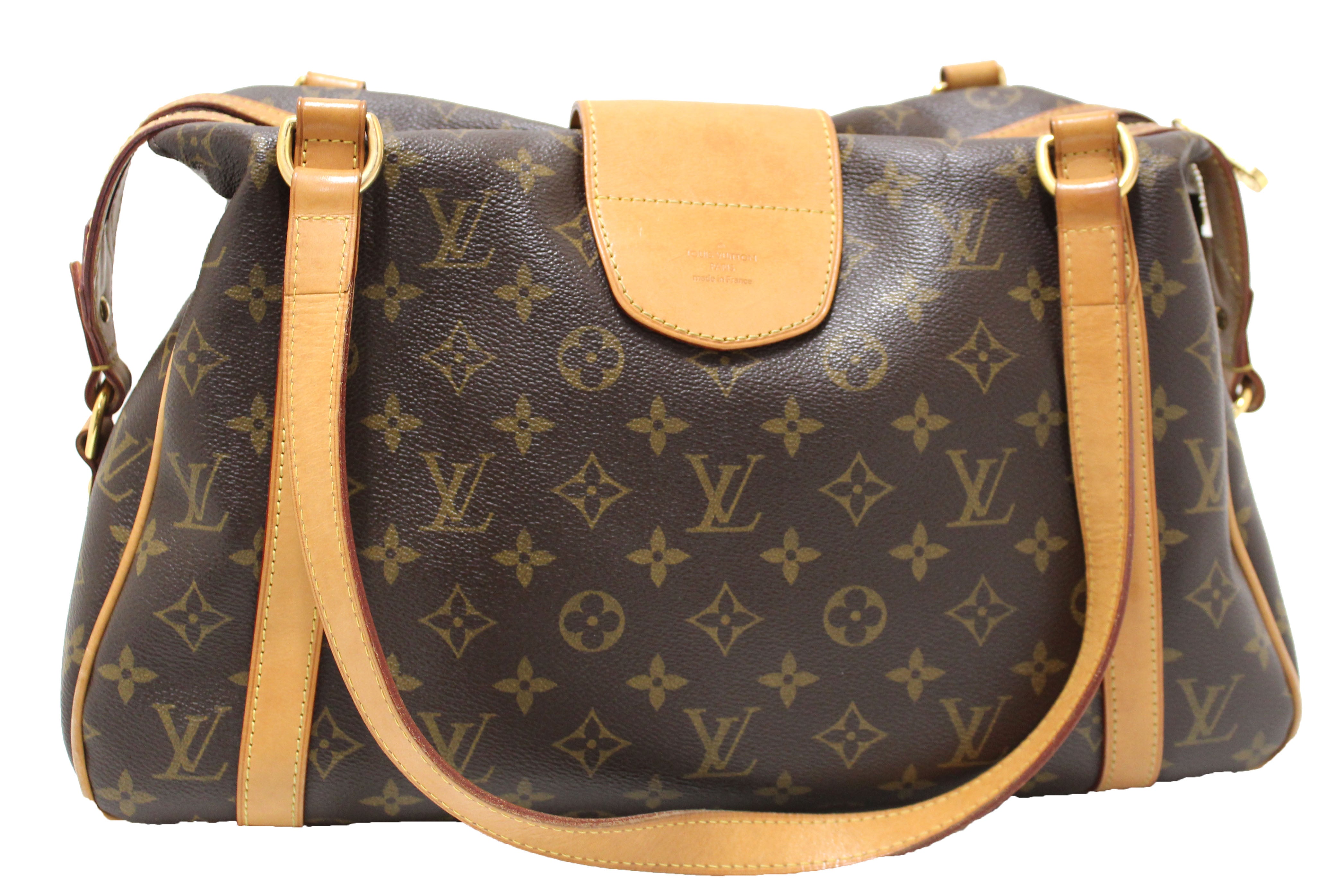 Authentic Louis Vuitton Classic Monogram Stresa PM Shoulder Bag
