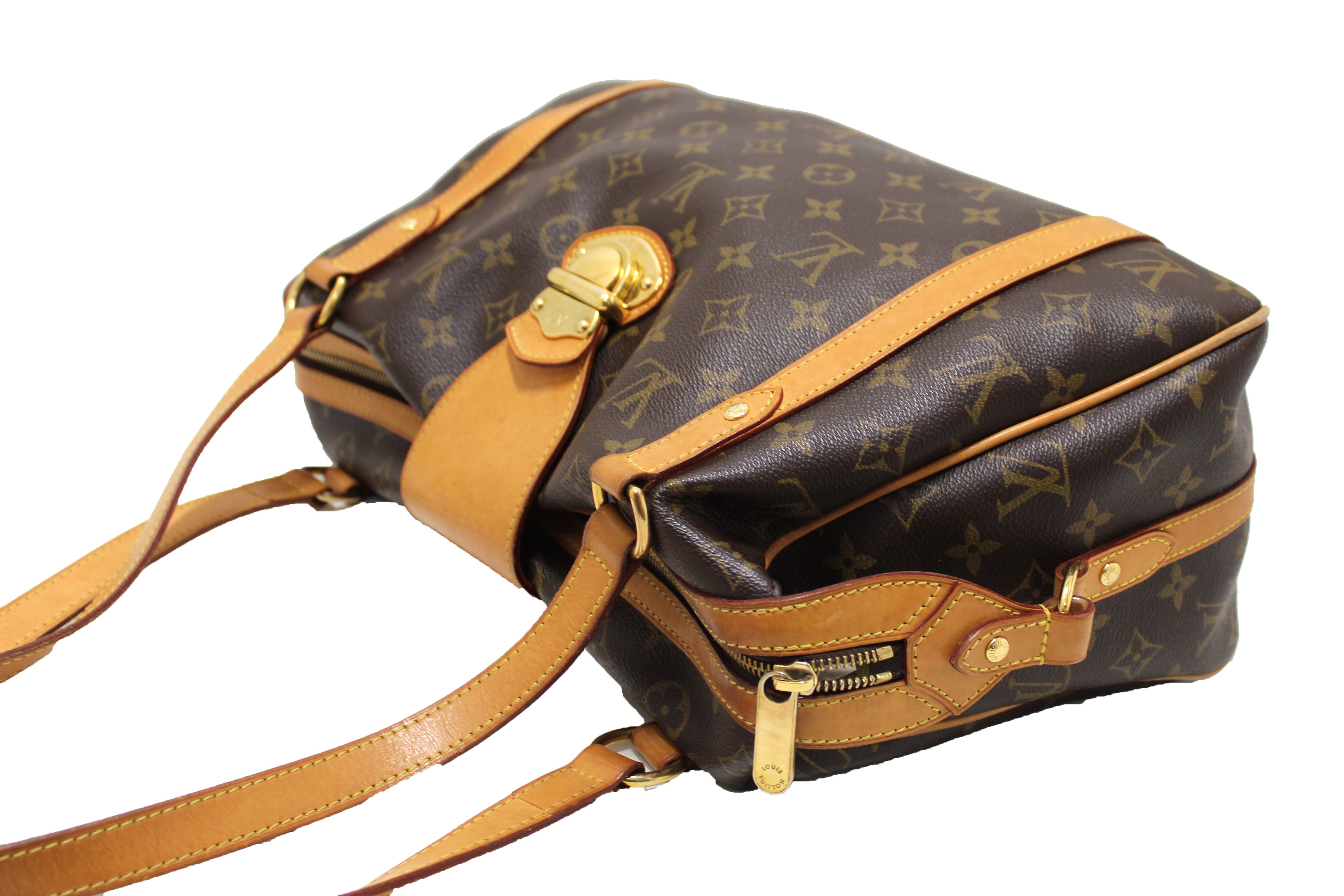 Authentic Louis Vuitton Classic Monogram Stresa PM Shoulder Bag