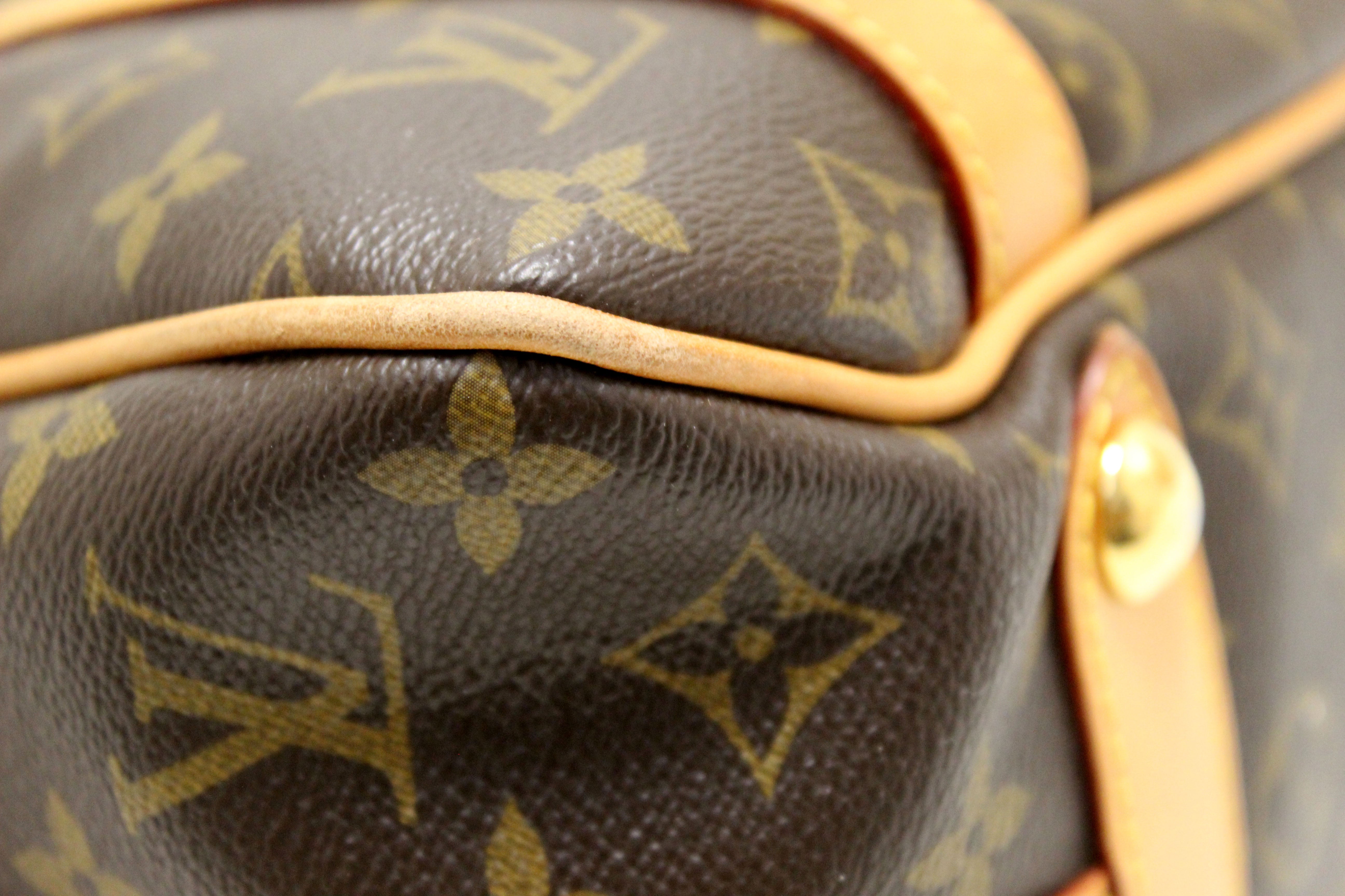 Authentic Louis Vuitton Classic Monogram Stresa PM Shoulder Bag