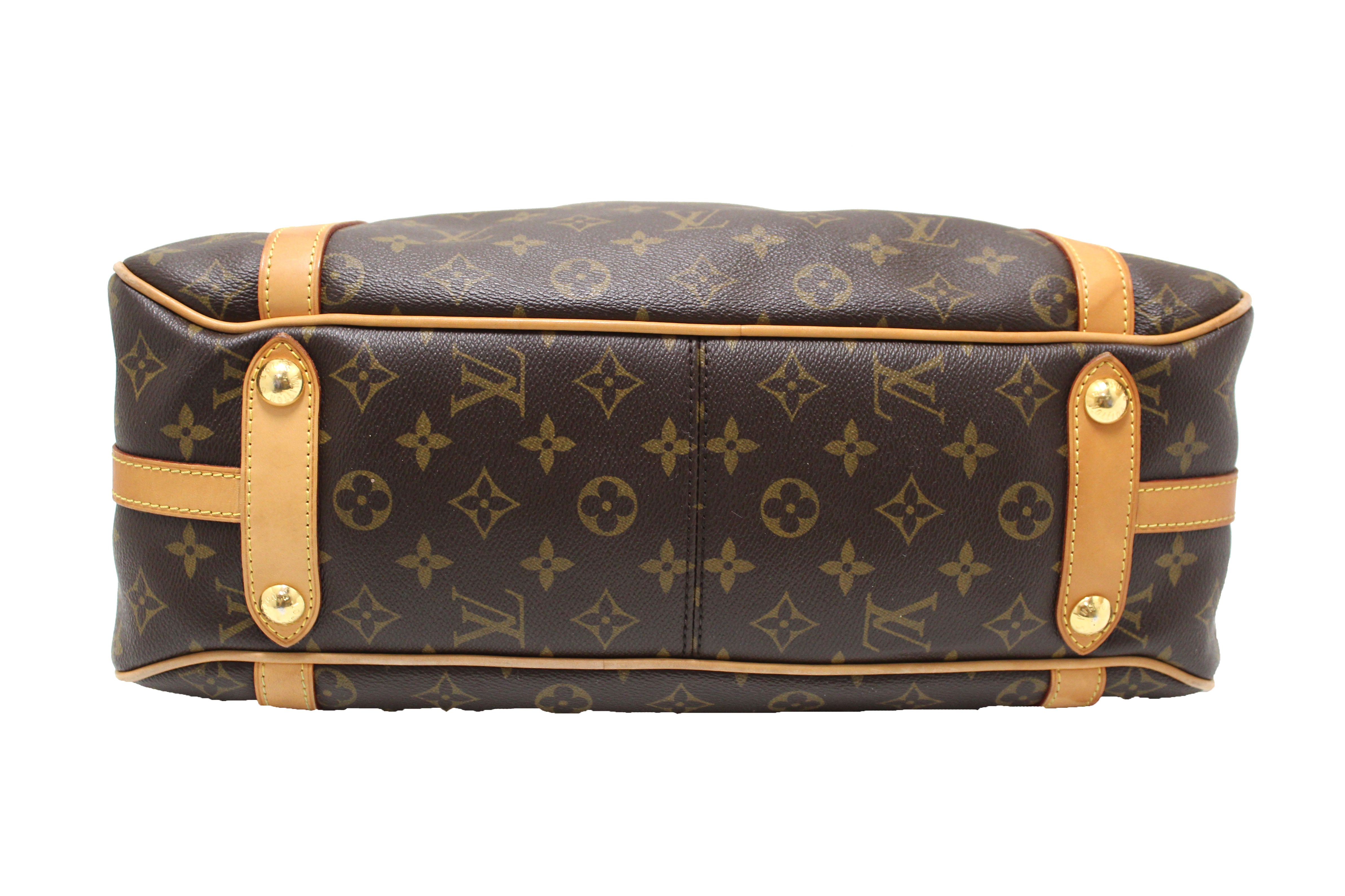 Authentic Louis Vuitton Classic Monogram Stresa PM Shoulder Bag