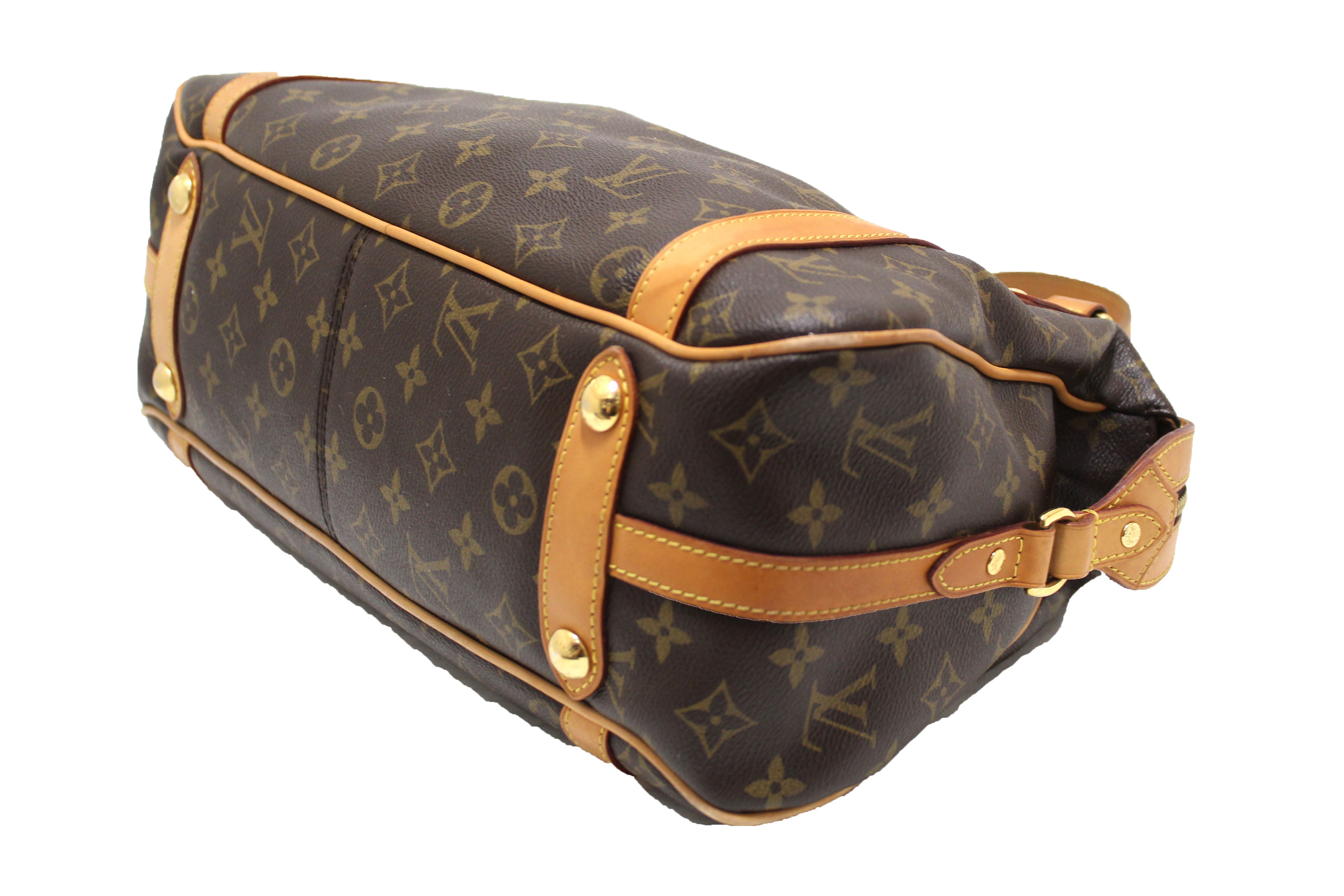 Authentic Louis Vuitton Classic Monogram Stresa PM Shoulder Bag