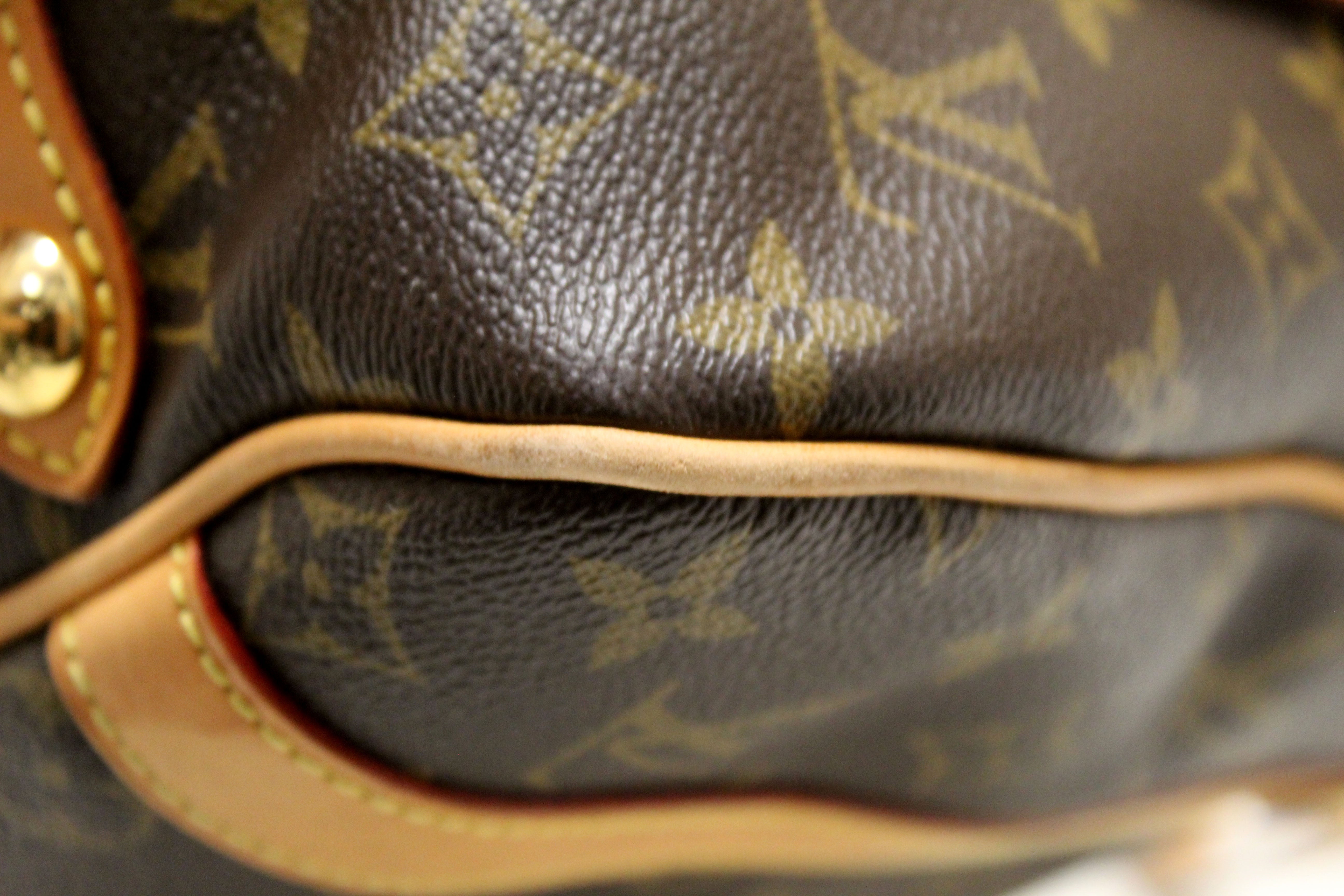 Authentic Louis Vuitton Classic Monogram Stresa PM Shoulder Bag