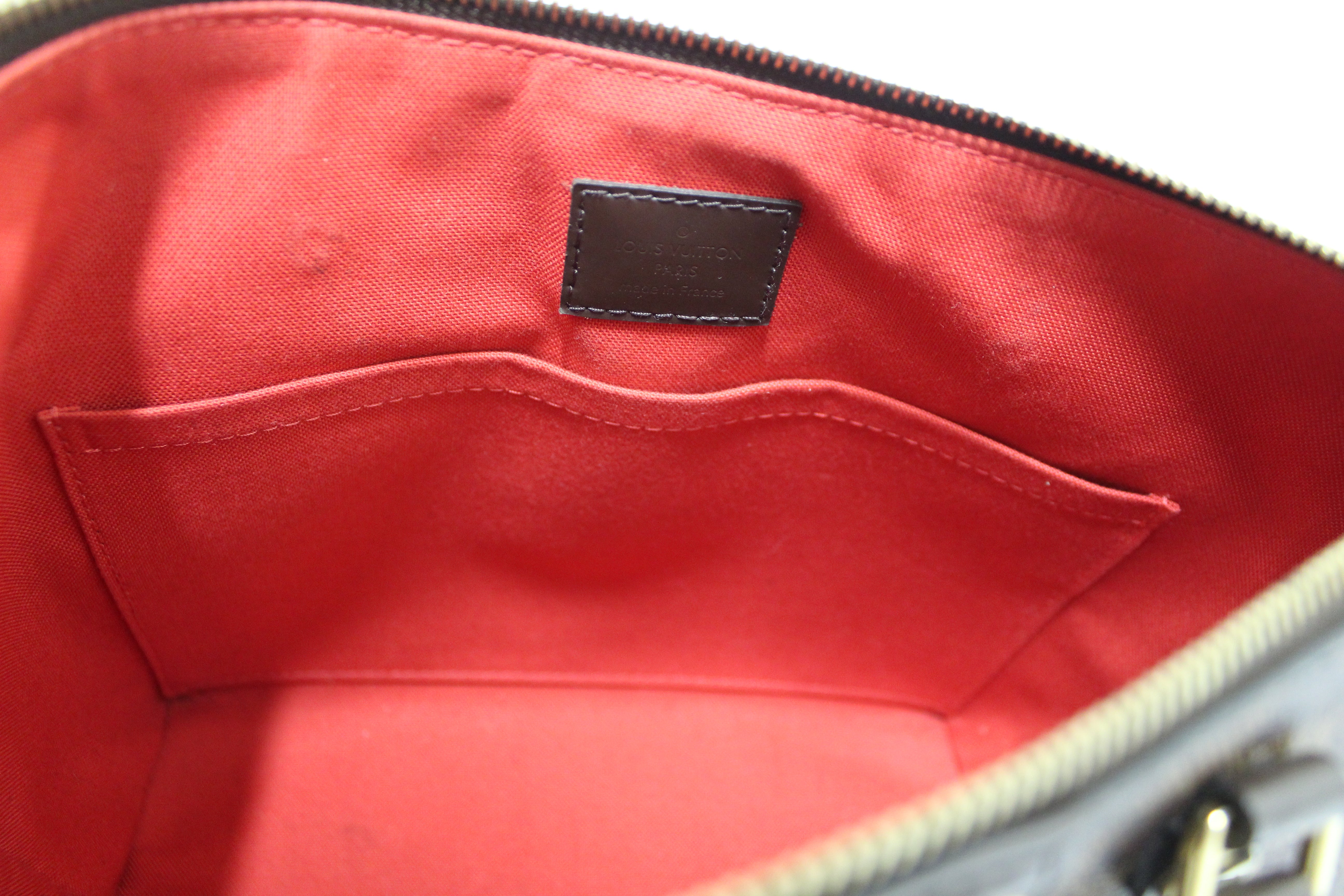 Authentic Louis Vuitton Damier Siena PM Shoulder Messenger Bag