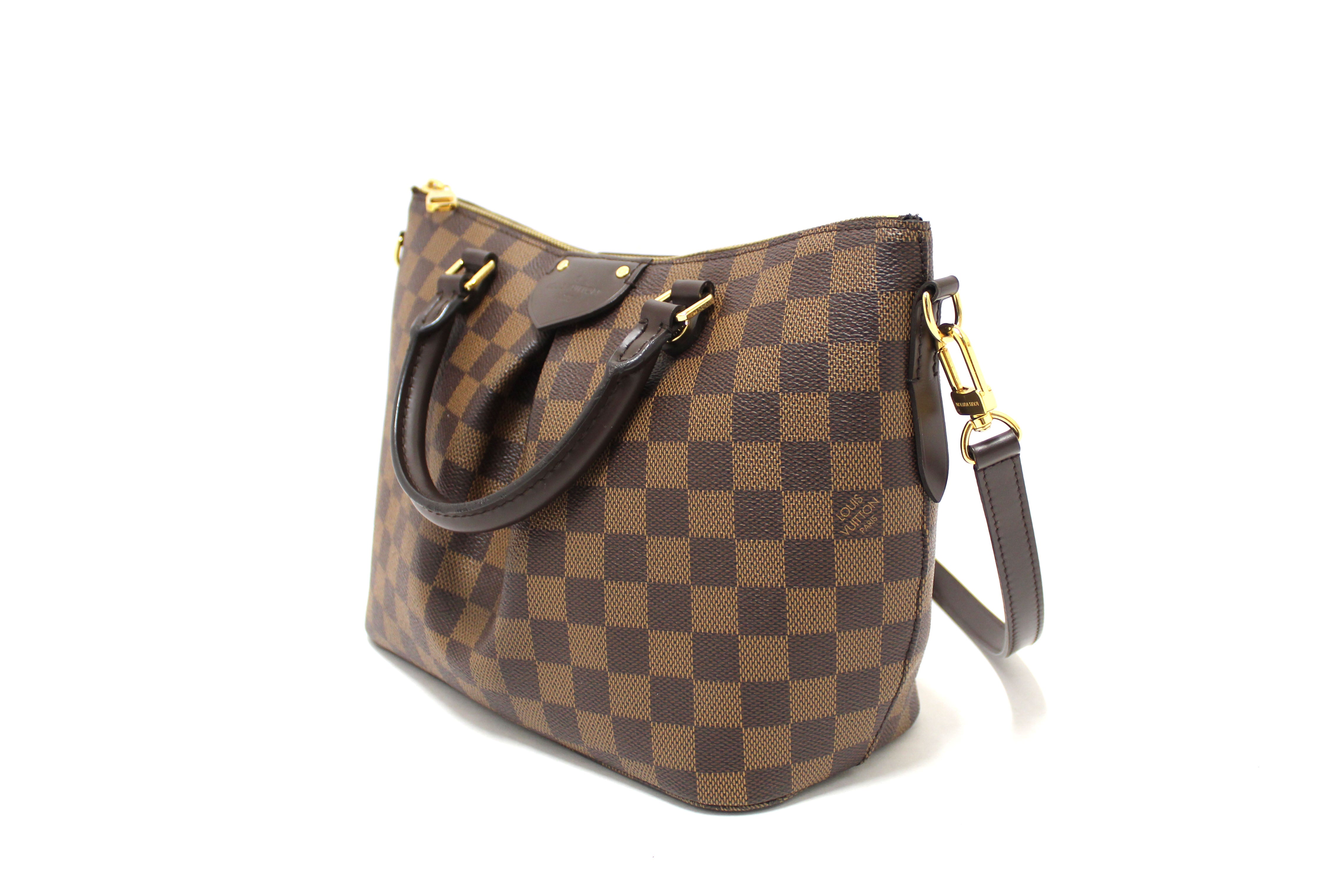 Authentic Louis Vuitton Damier Siena PM Shoulder Messenger Bag