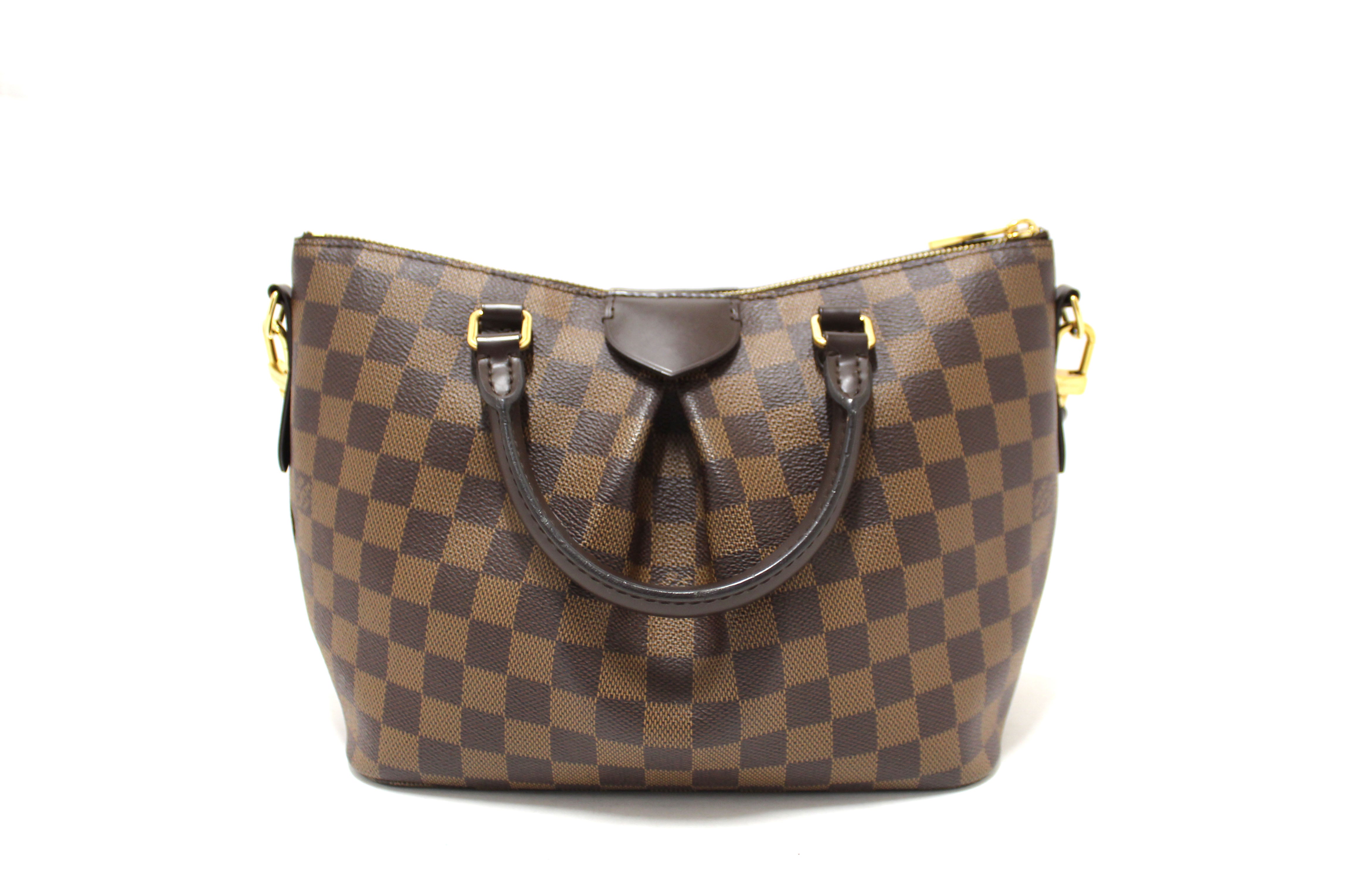 Authentic Louis Vuitton Damier Siena PM Shoulder Messenger Bag