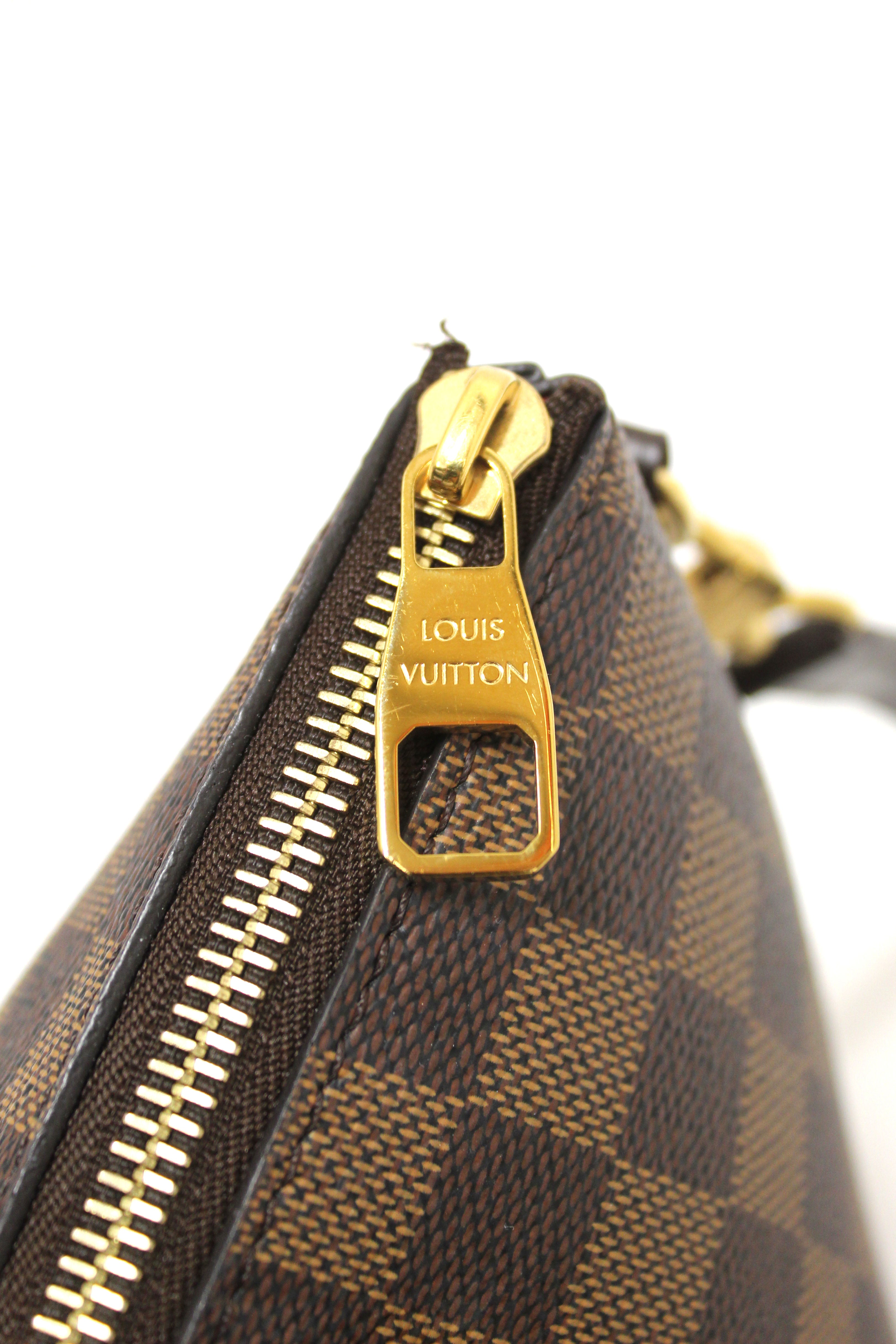 Authentic Louis Vuitton Damier Siena PM Shoulder Messenger Bag