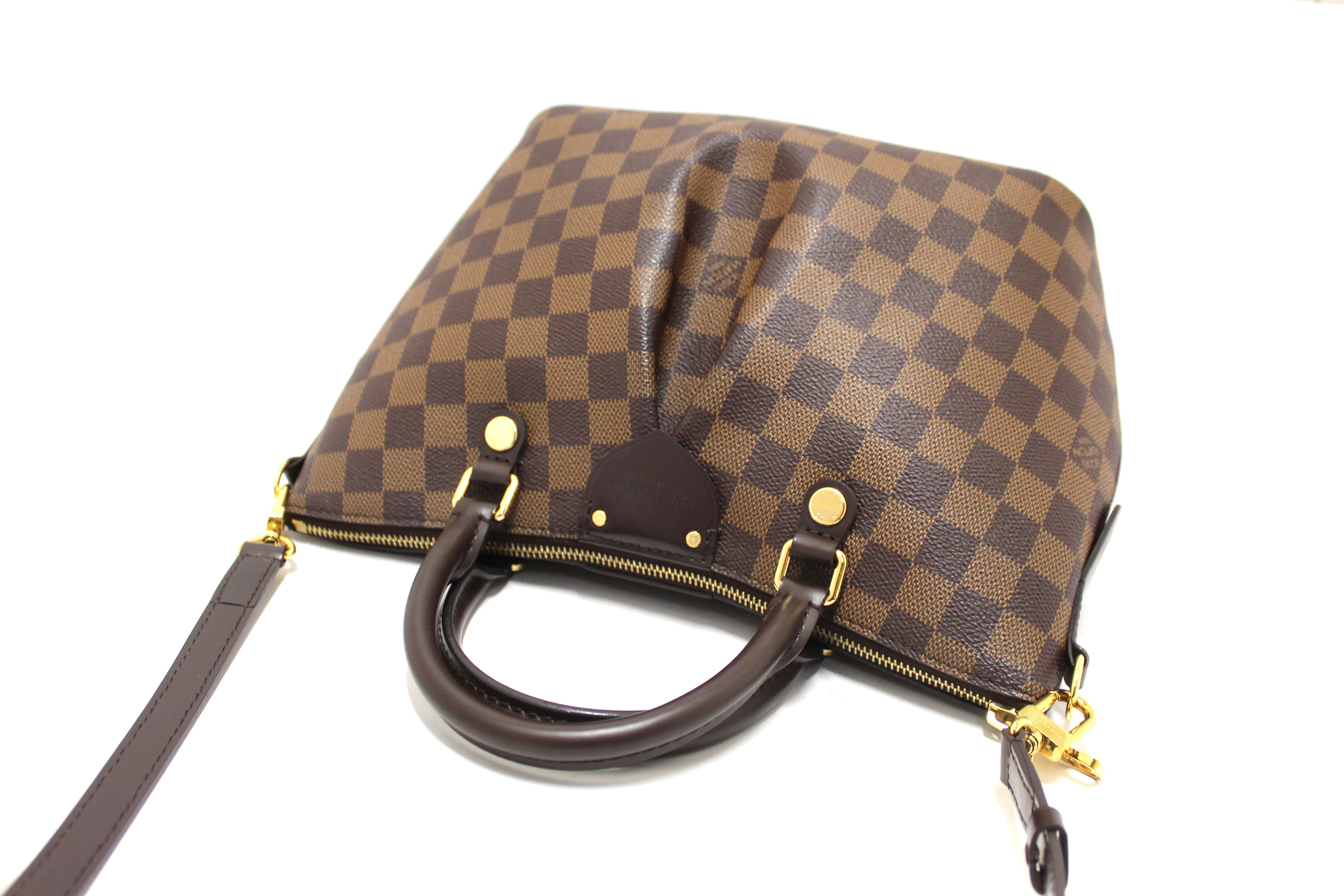 Authentic Louis Vuitton Damier Siena PM Shoulder Messenger Bag