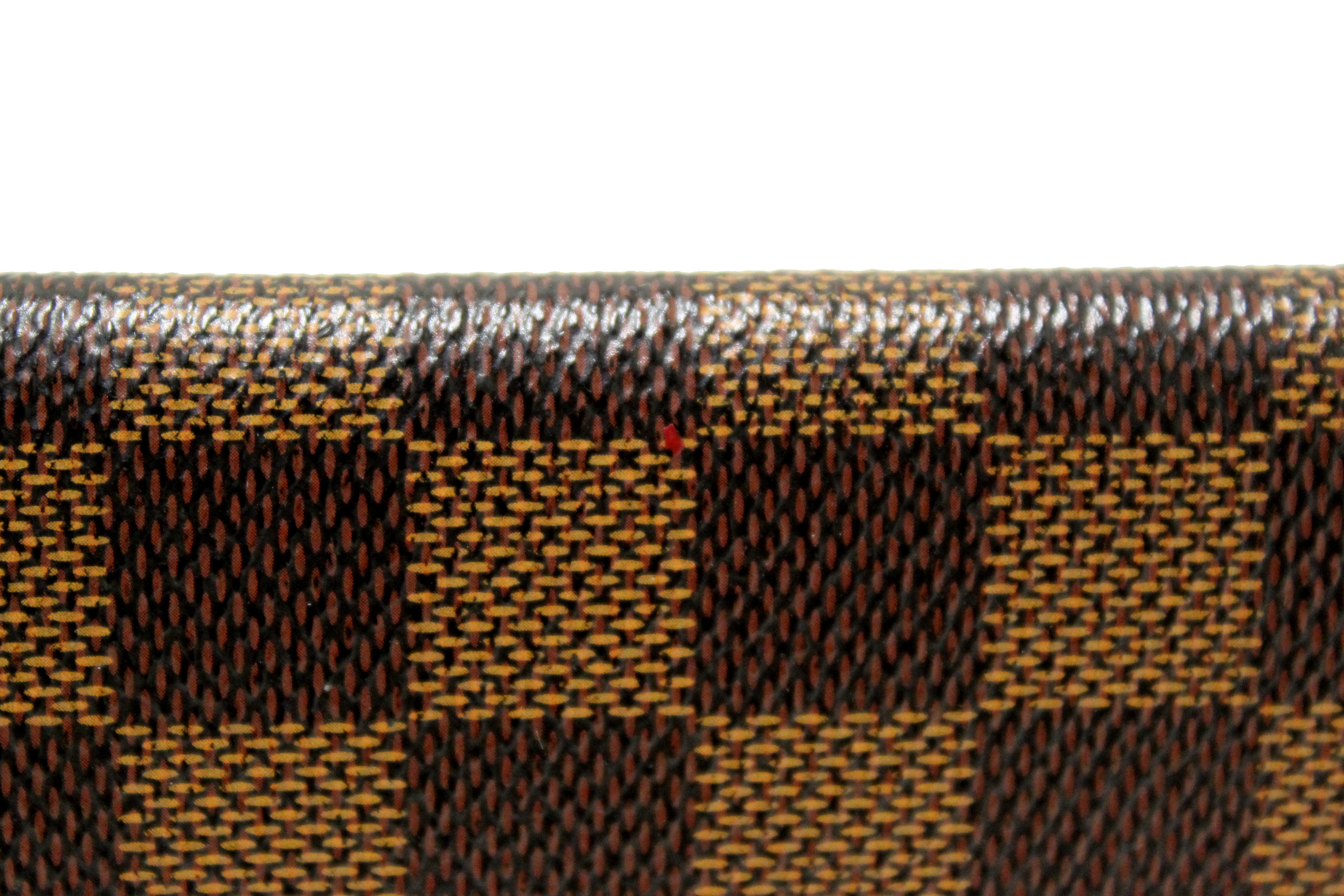 Authentic Louis Vuitton Damier Ebene Canvas Checkbook Holder