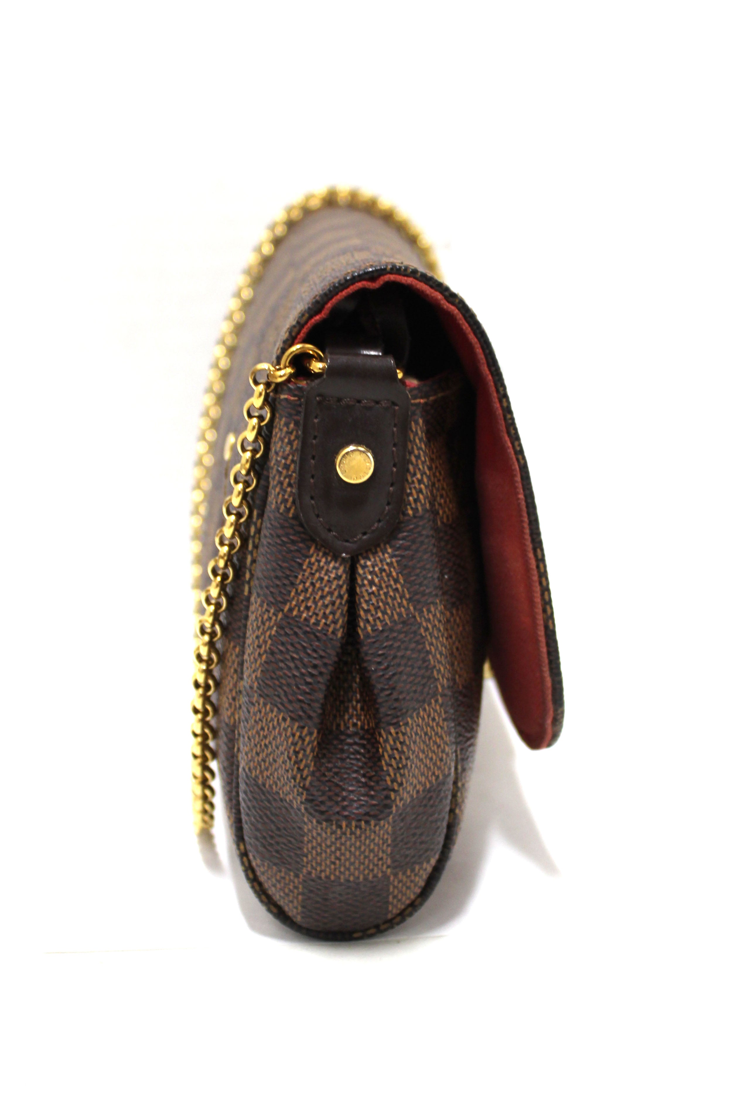 Authentic Louis Vuitton Damier Ebene Favorite PM Messenger Bag