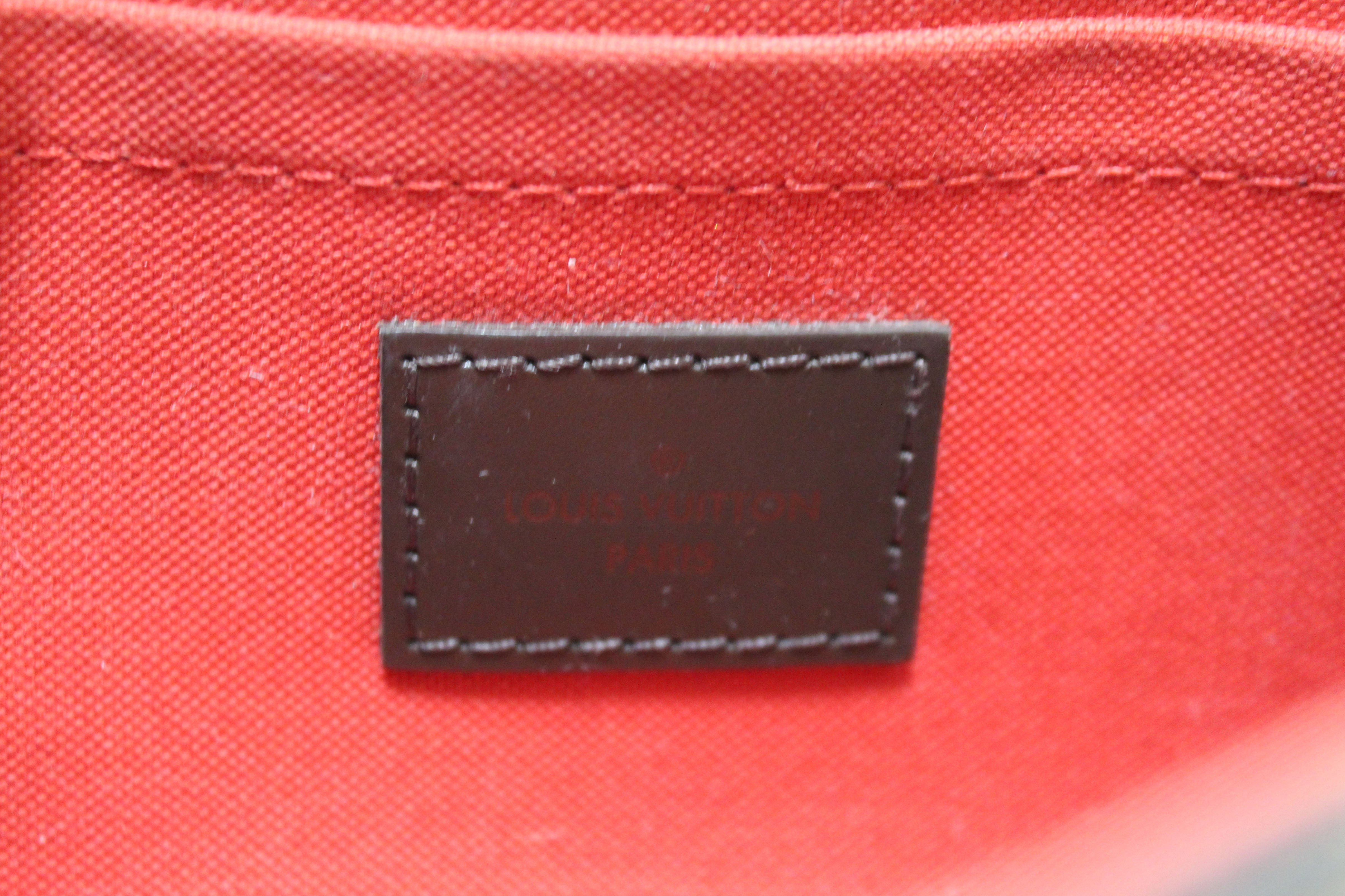 Authentic Louis Vuitton Damier Ebene Favorite PM Messenger Bag
