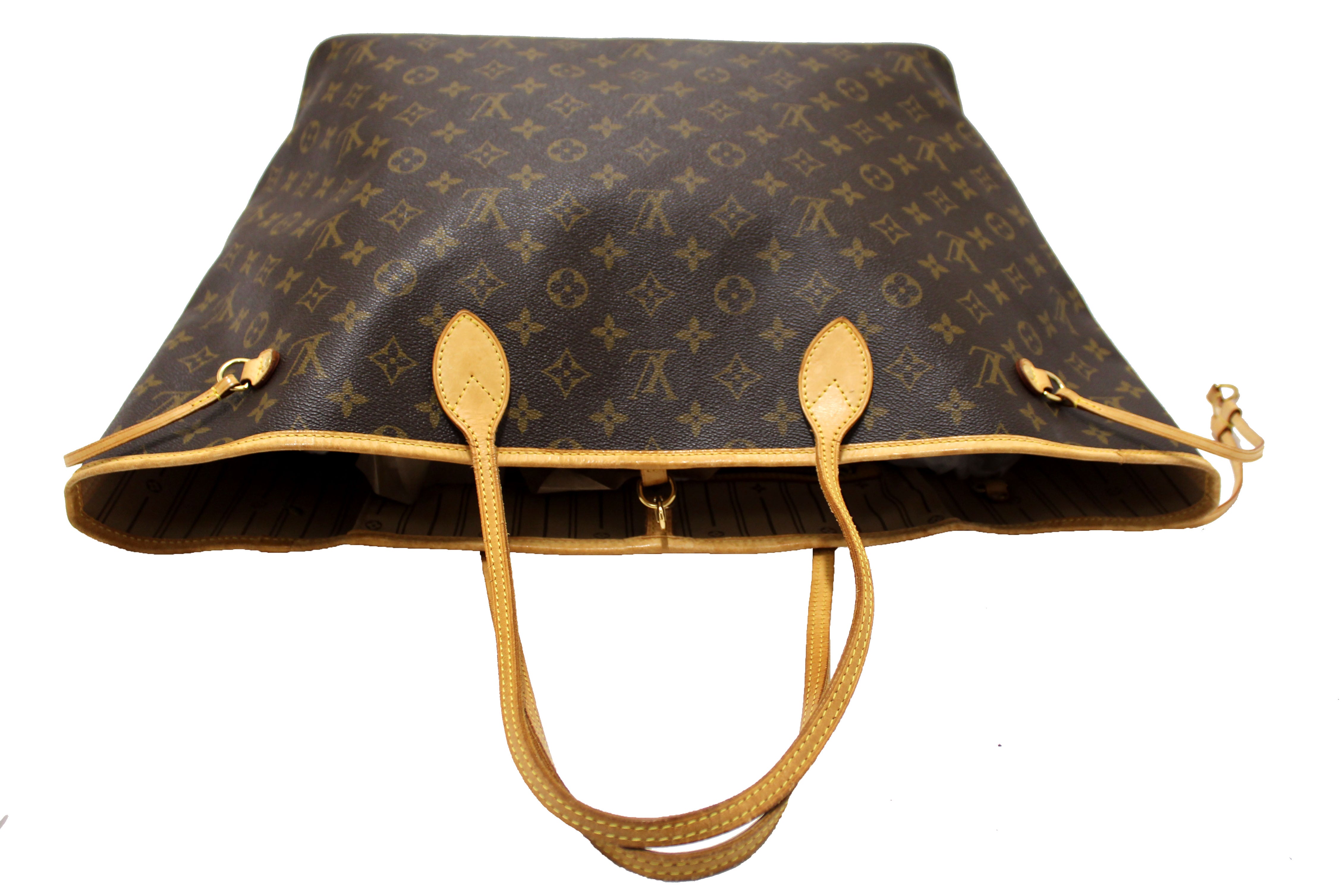 Authentic Louis Vuitton Classic Monogram Neverfull GM Tote Shoulder Bag