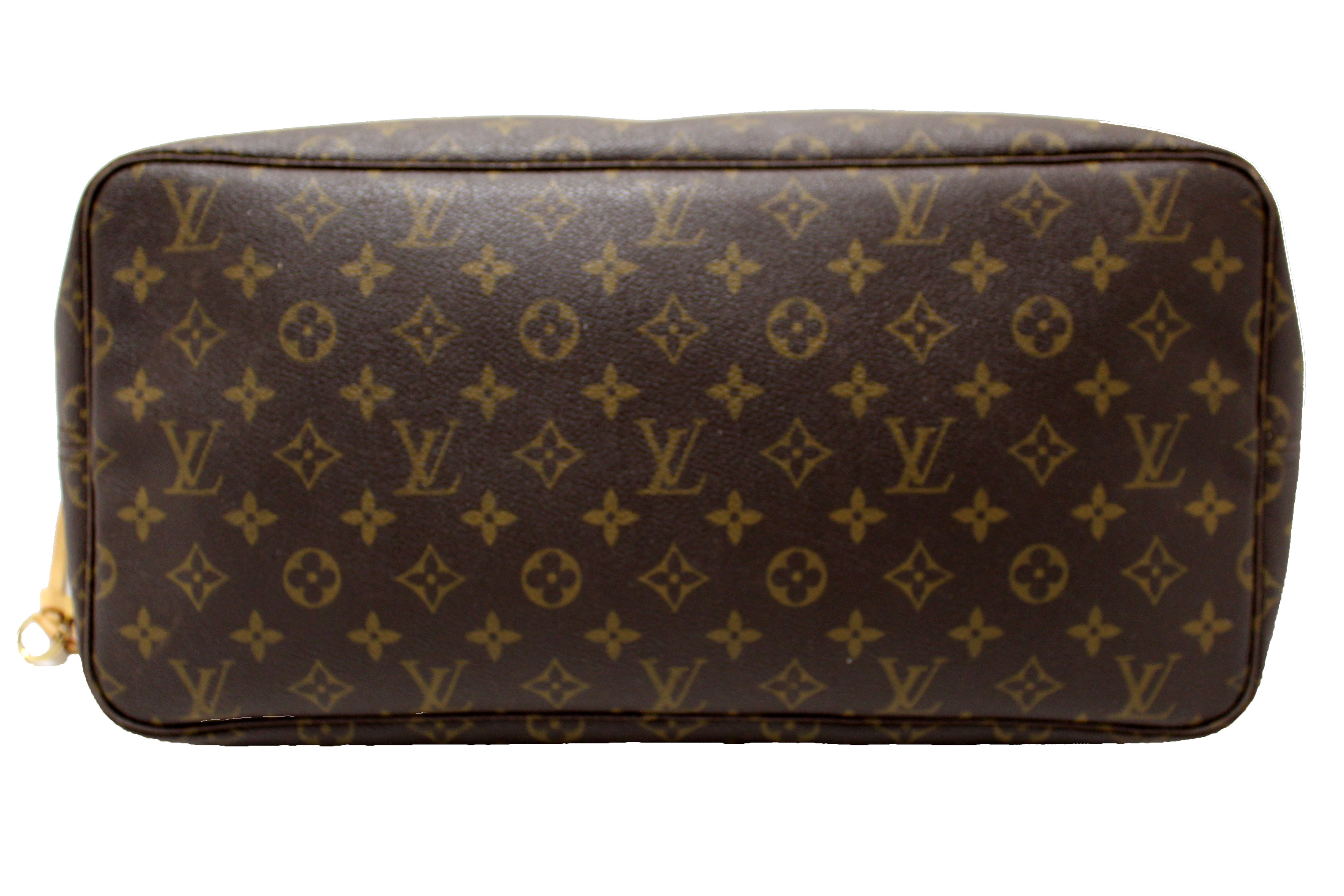 Authentic Louis Vuitton Classic Monogram Neverfull GM Tote Shoulder Bag
