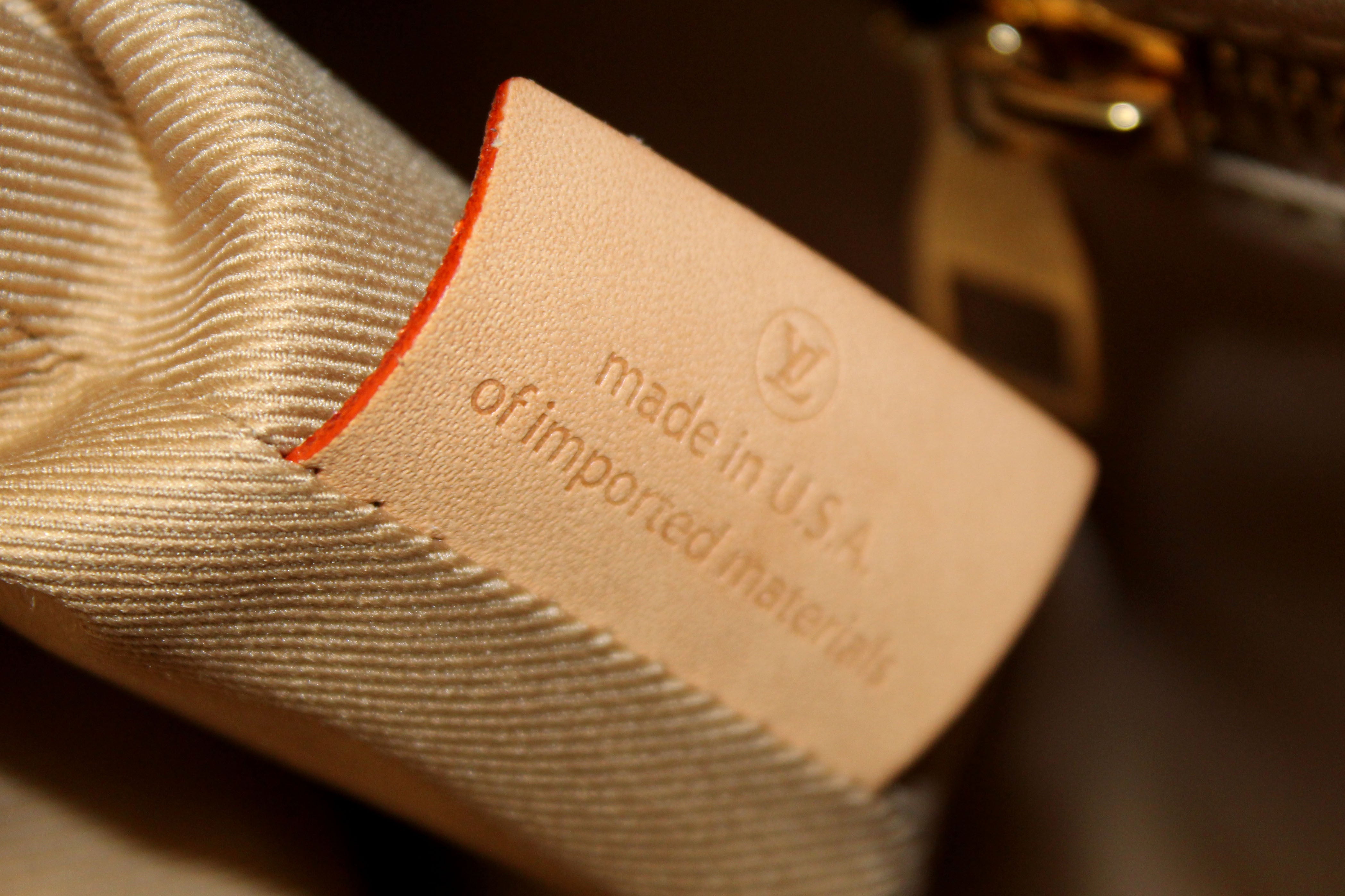 Authentic Louis Vuitton Classic Monogram Graceful PM Hobo Shoulder Bag