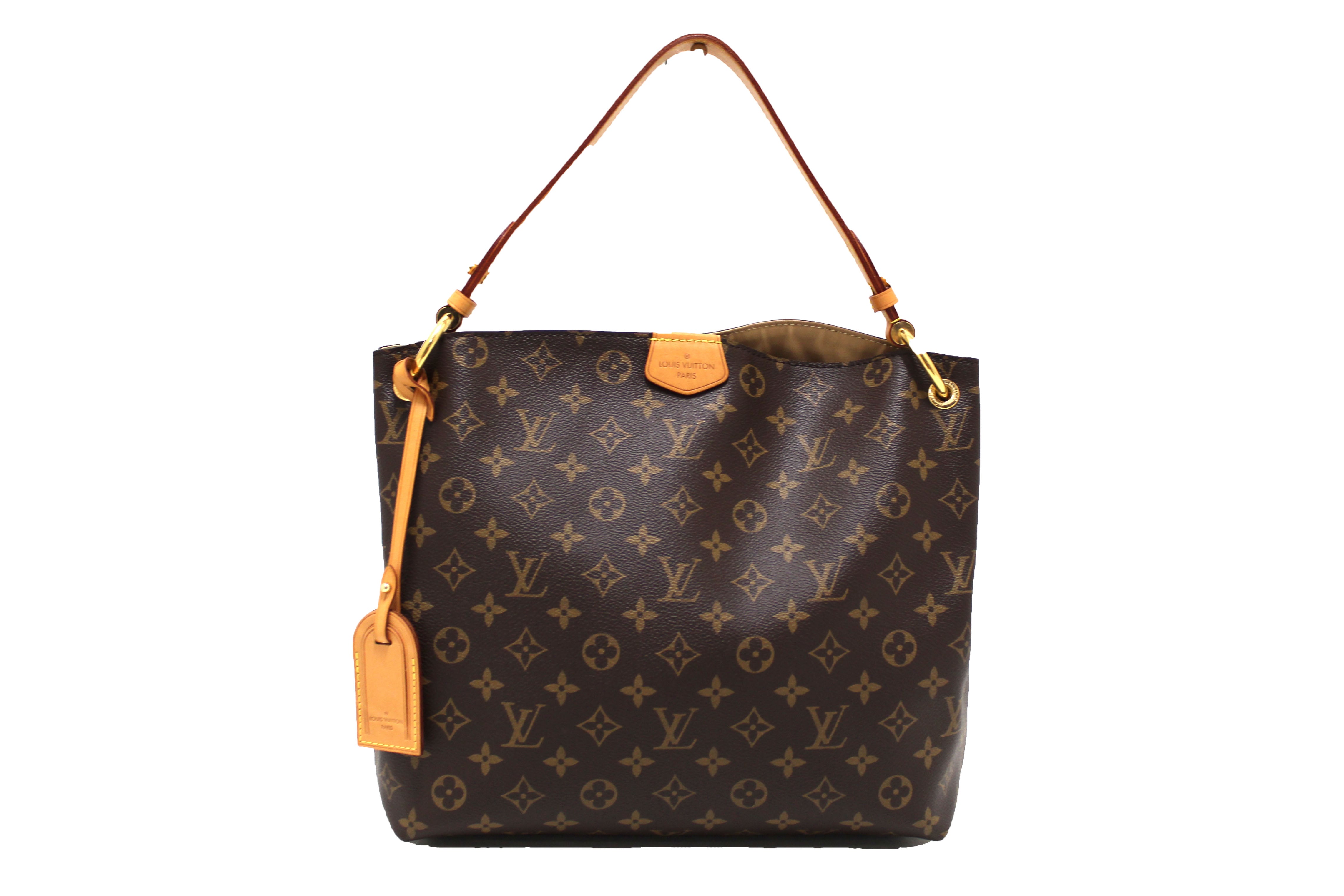 Authentic Louis Vuitton Classic Monogram Graceful PM Hobo Shoulder Bag