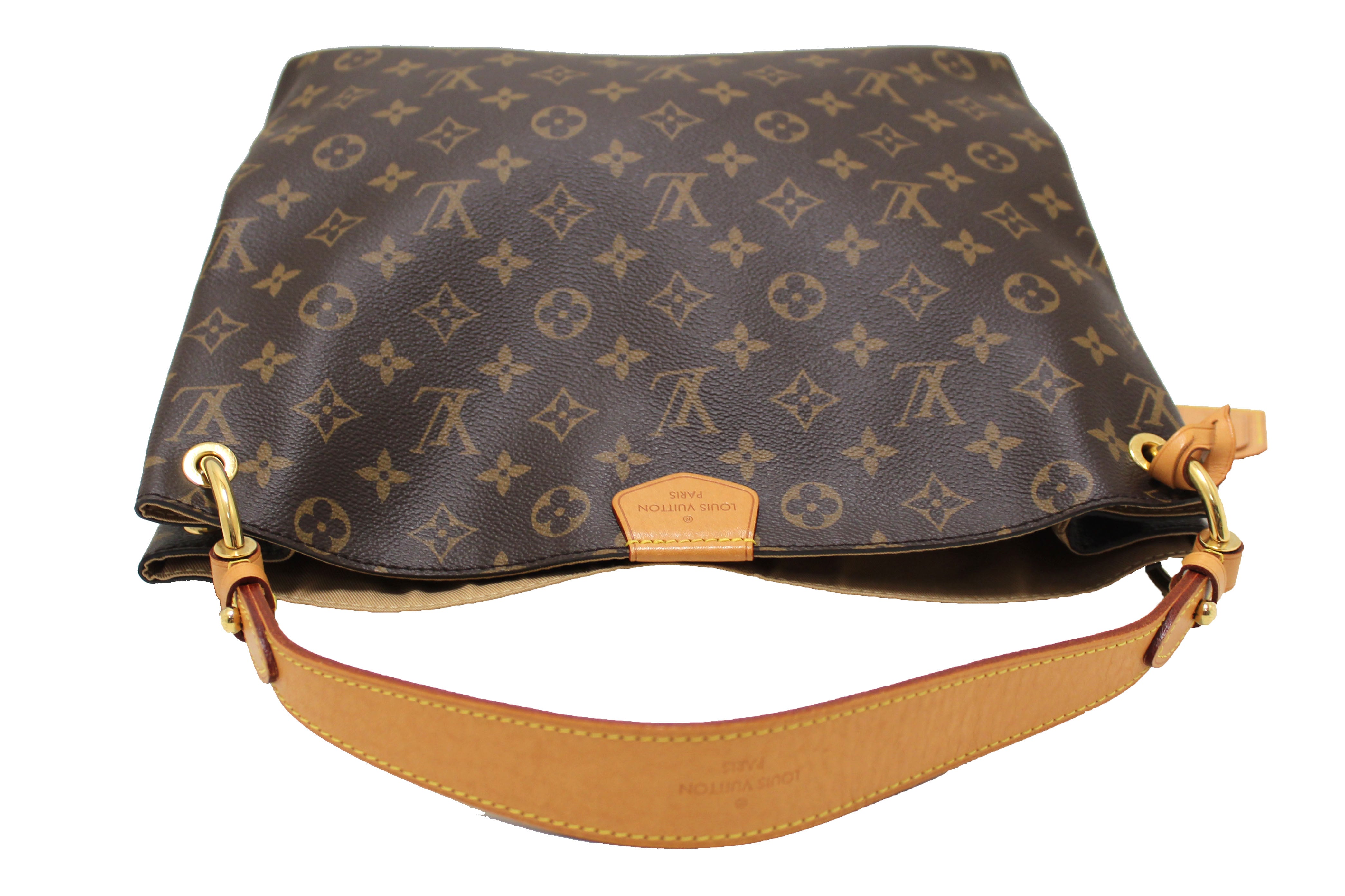 Authentic Louis Vuitton Classic Monogram Graceful PM Hobo Shoulder Bag