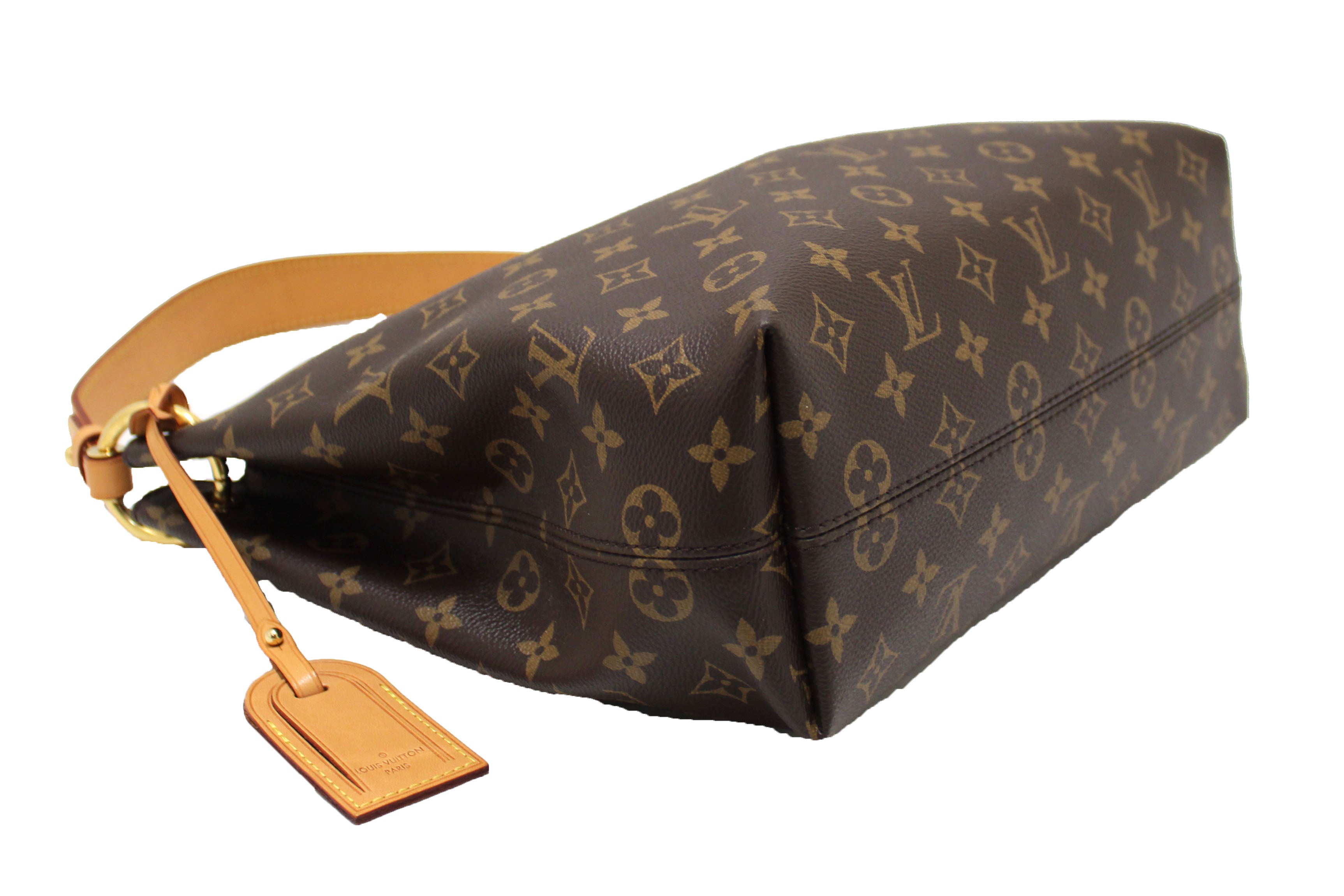 Authentic Louis Vuitton Classic Monogram Graceful PM Hobo Shoulder Bag