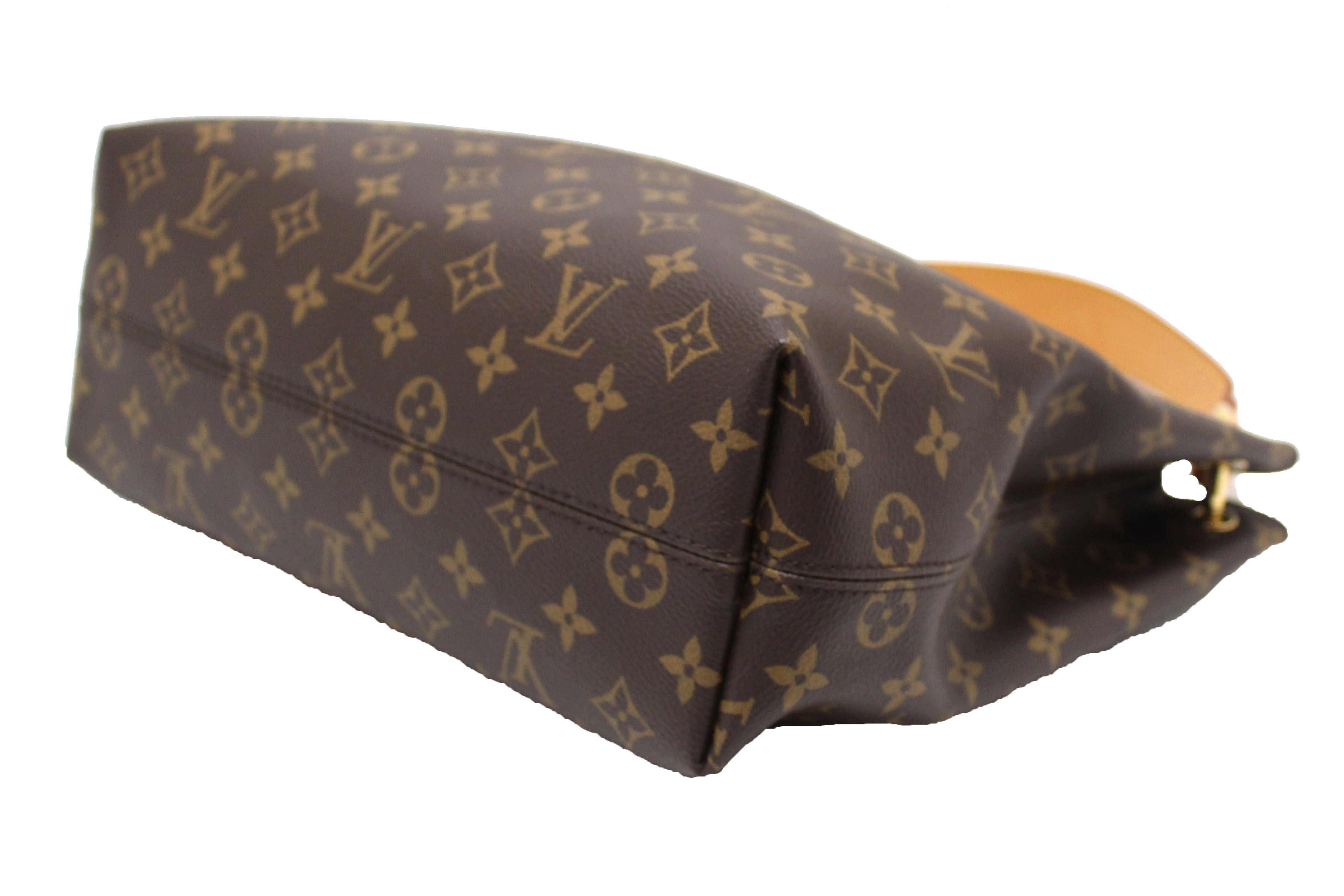 Authentic Louis Vuitton Classic Monogram Graceful PM Hobo Shoulder Bag