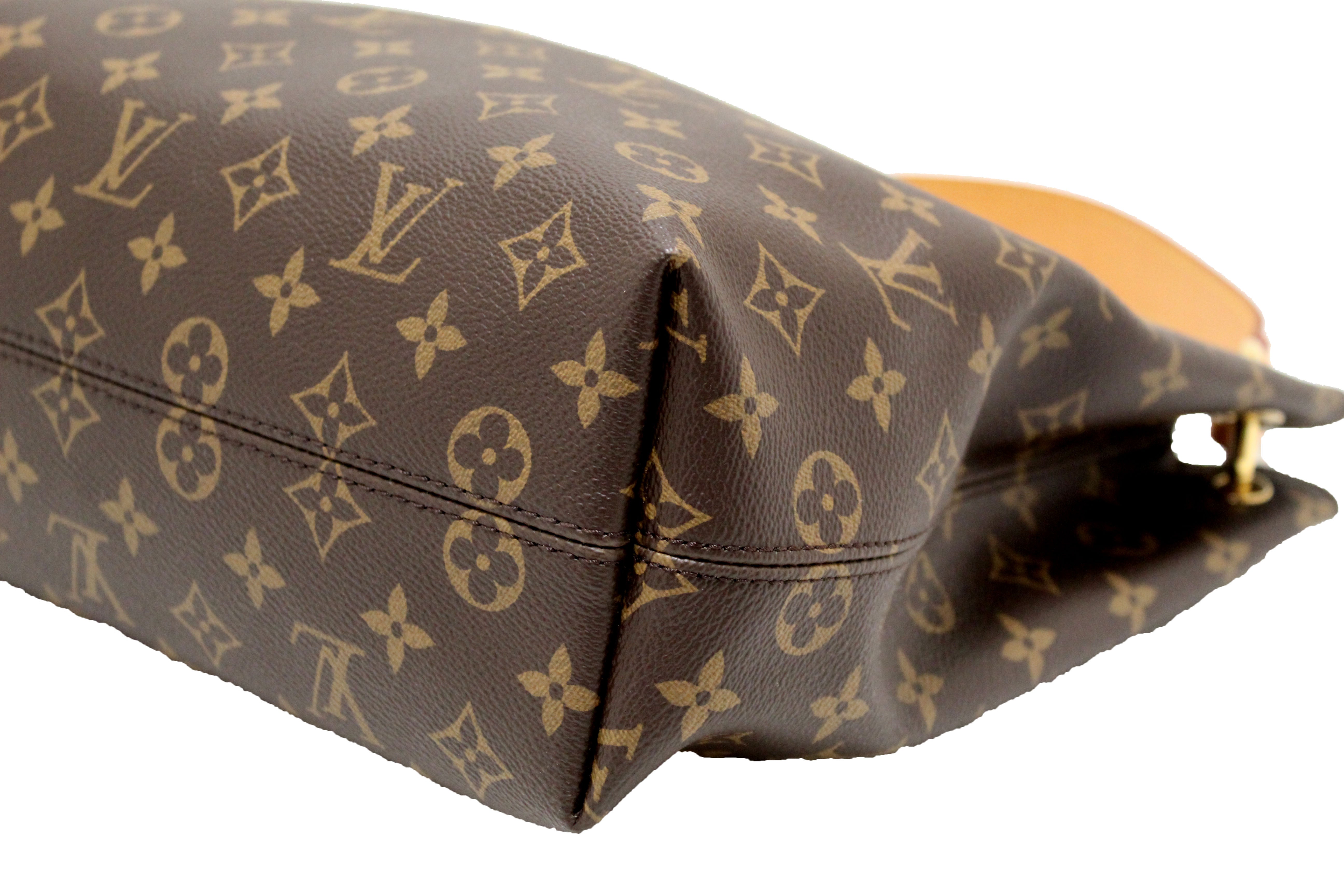 Authentic Louis Vuitton Classic Monogram Graceful PM Hobo Shoulder Bag