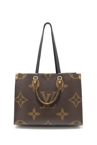 Authentic Louis Vuitton Classic Monogram OnTheGo MM Tote bag
