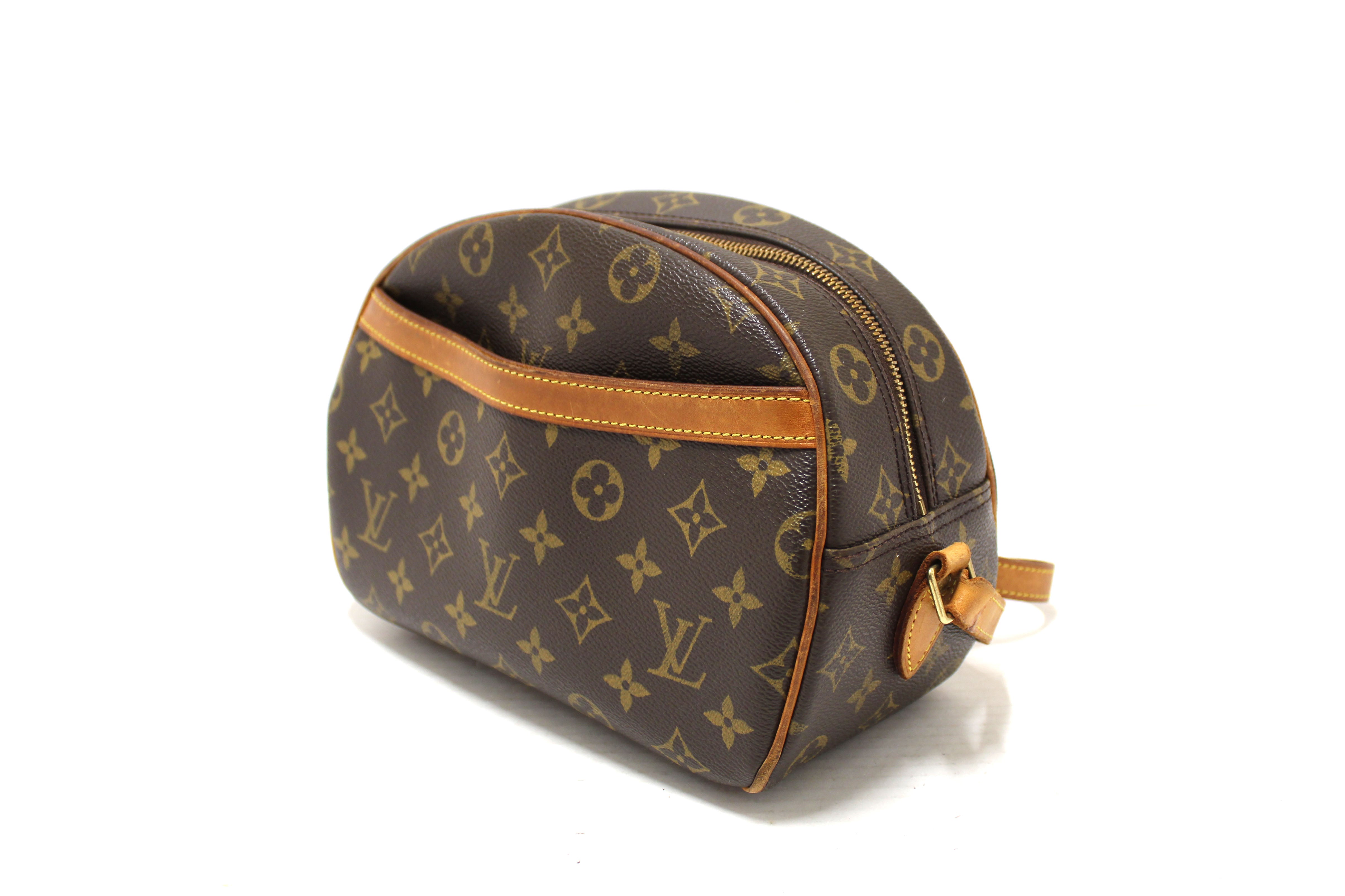 Authentic Louis Vuitton Classic Monogram Blois Crossbody Bag