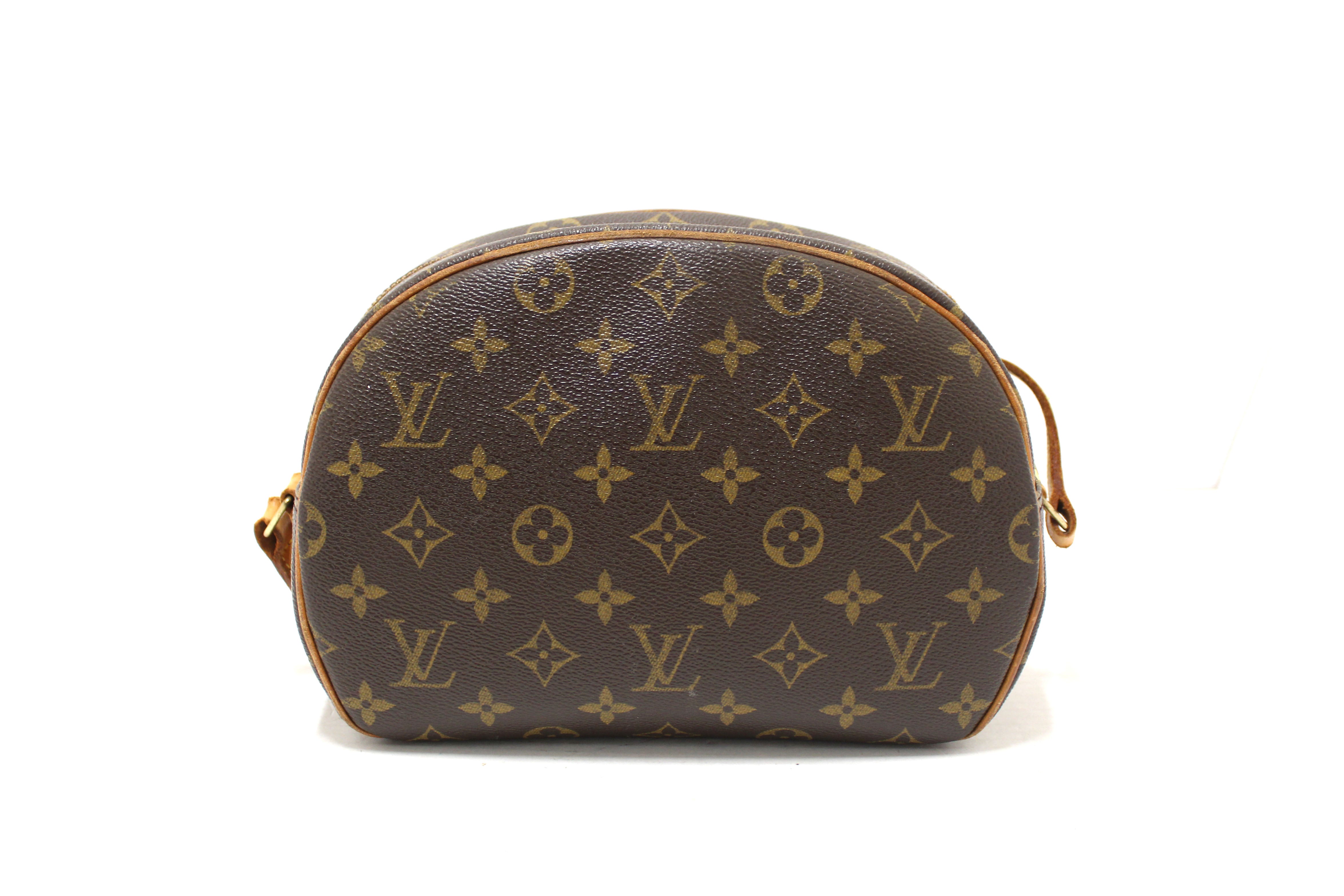 Authentic Louis Vuitton Classic Monogram Blois Crossbody Bag