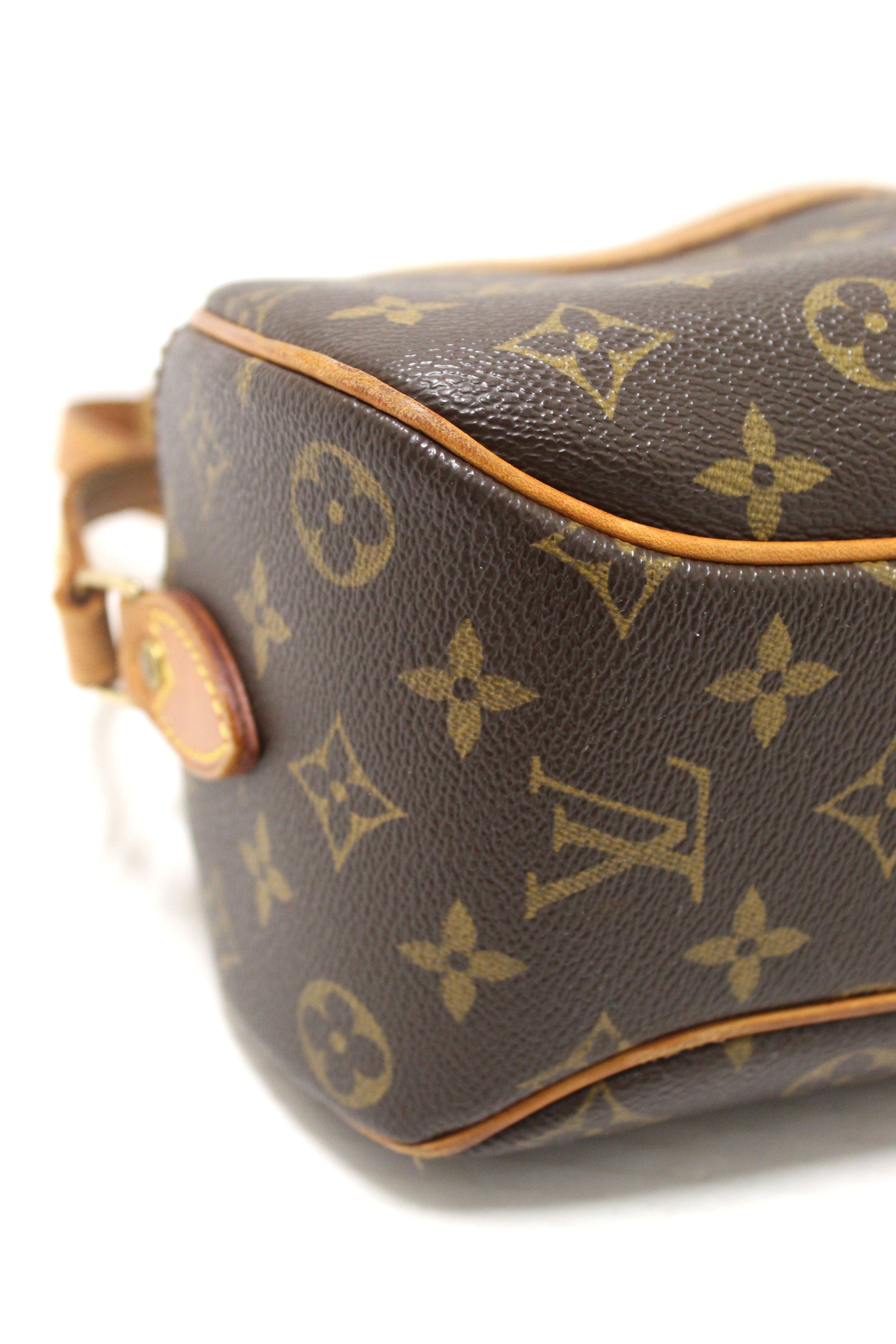 Authentic Louis Vuitton Classic Monogram Blois Crossbody Bag