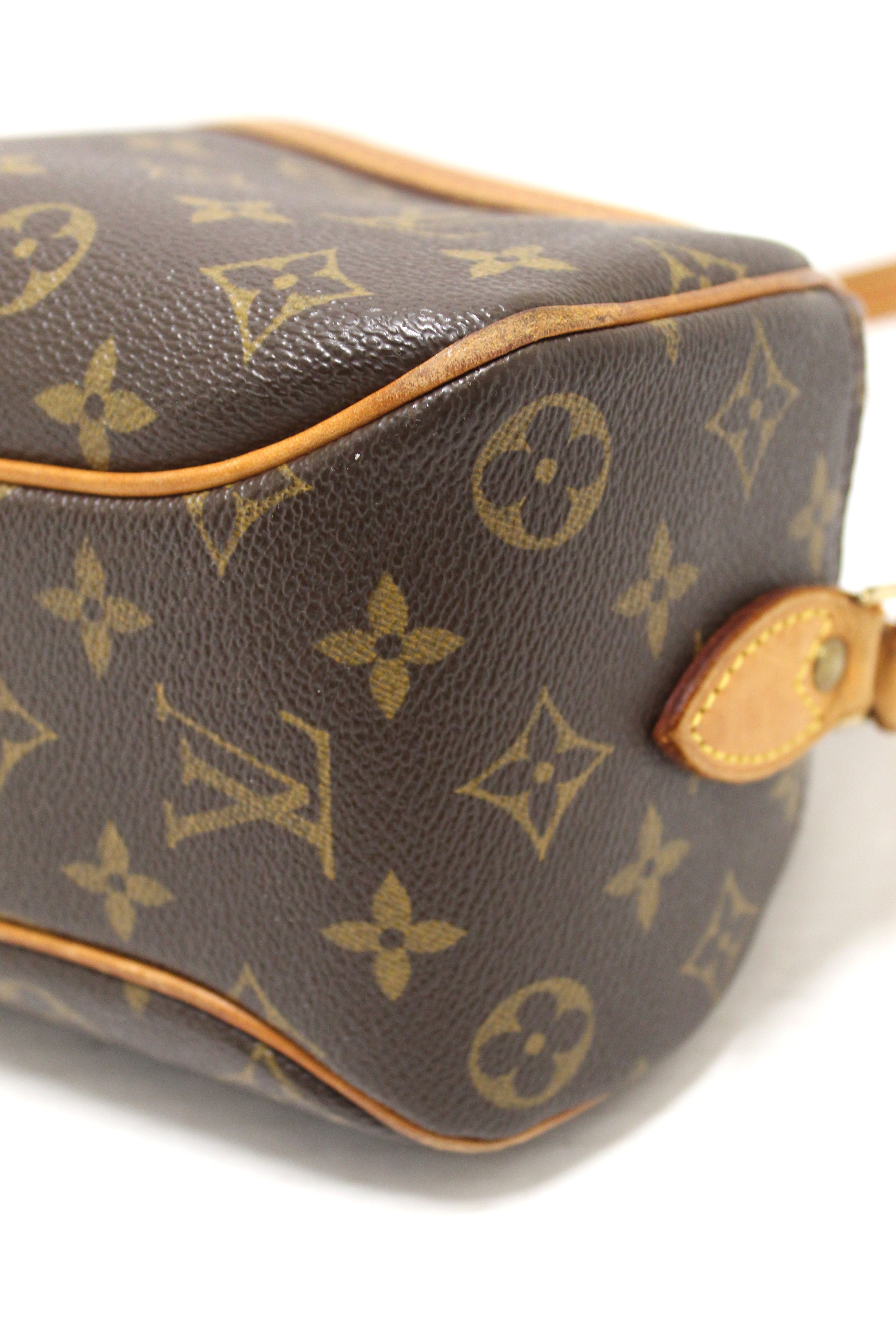 Authentic Louis Vuitton Classic Monogram Blois Crossbody Bag