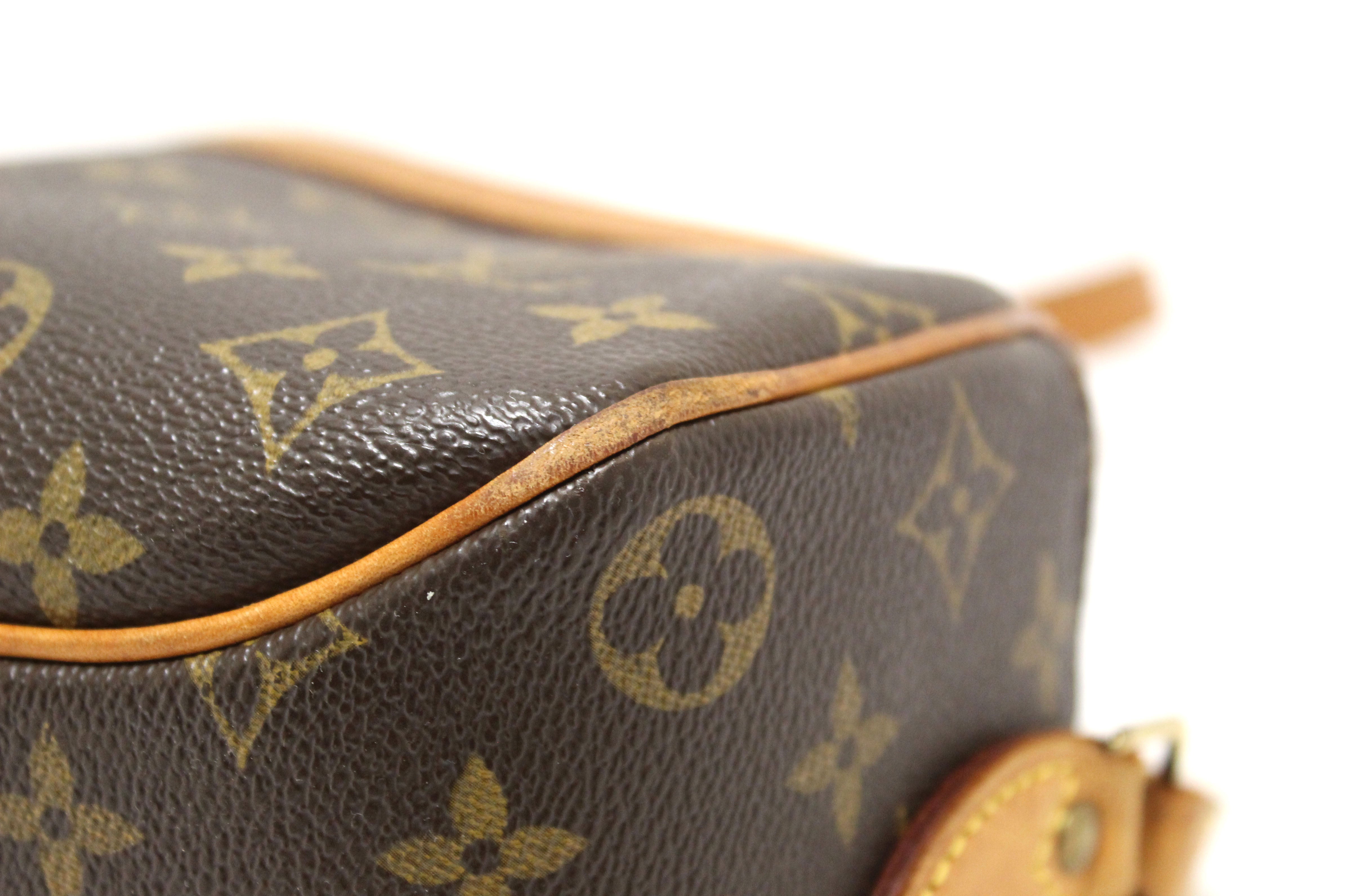 Authentic Louis Vuitton Classic Monogram Blois Crossbody Bag