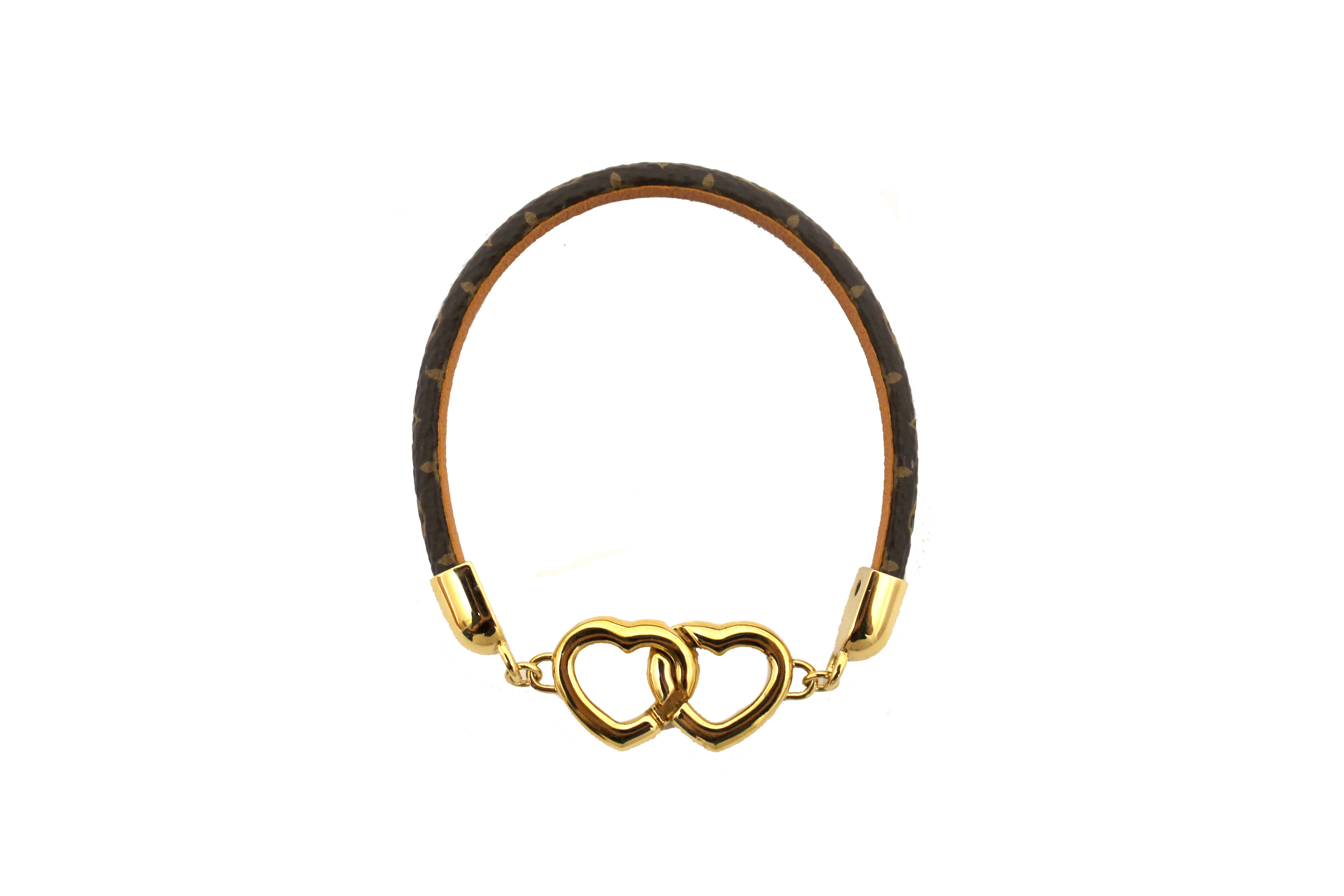 Authentic Louis Vuitton Monogram Say Yes Bracelet Size 17