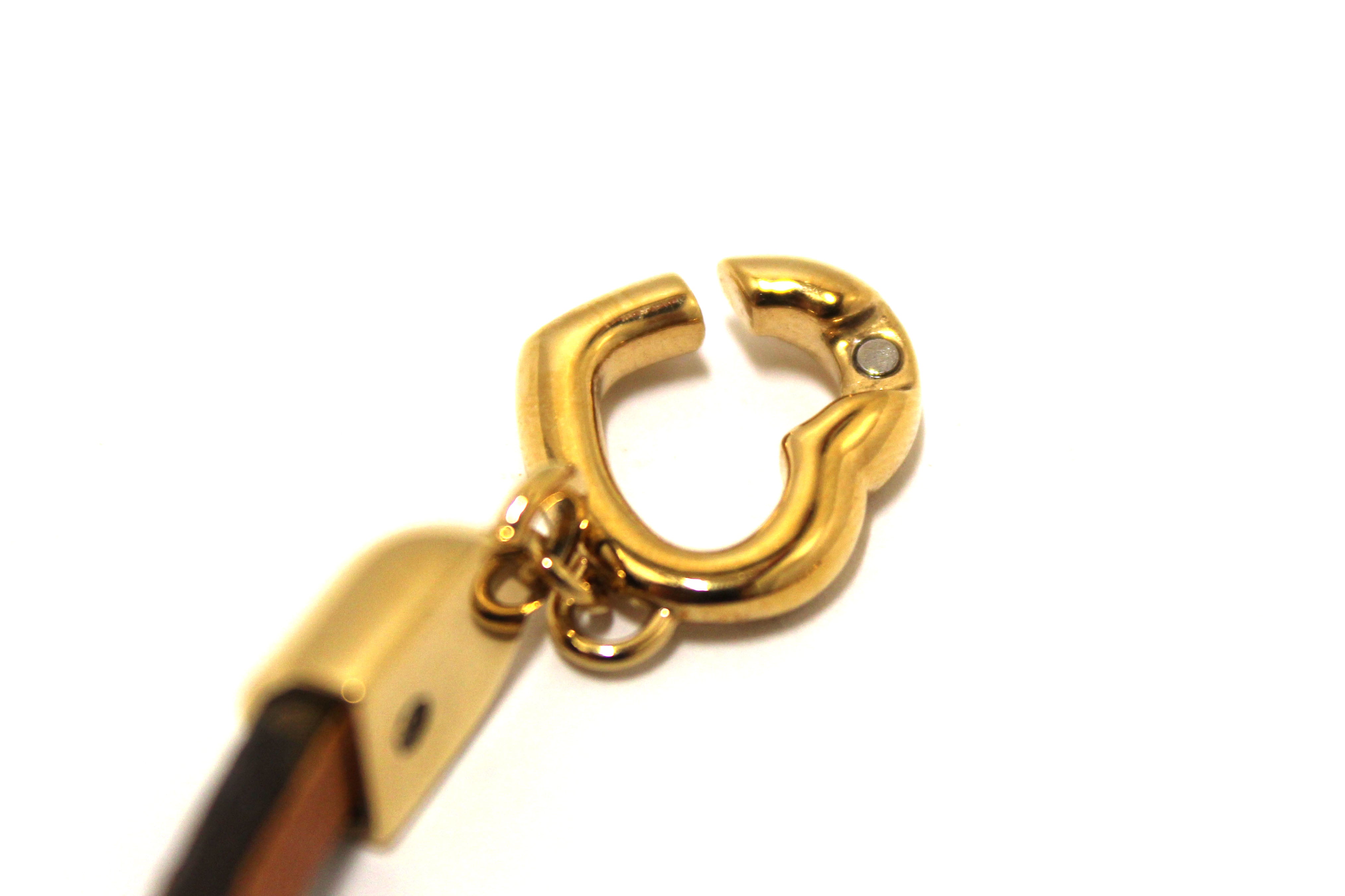 Authentic Louis Vuitton Monogram Say Yes Bracelet Size 17